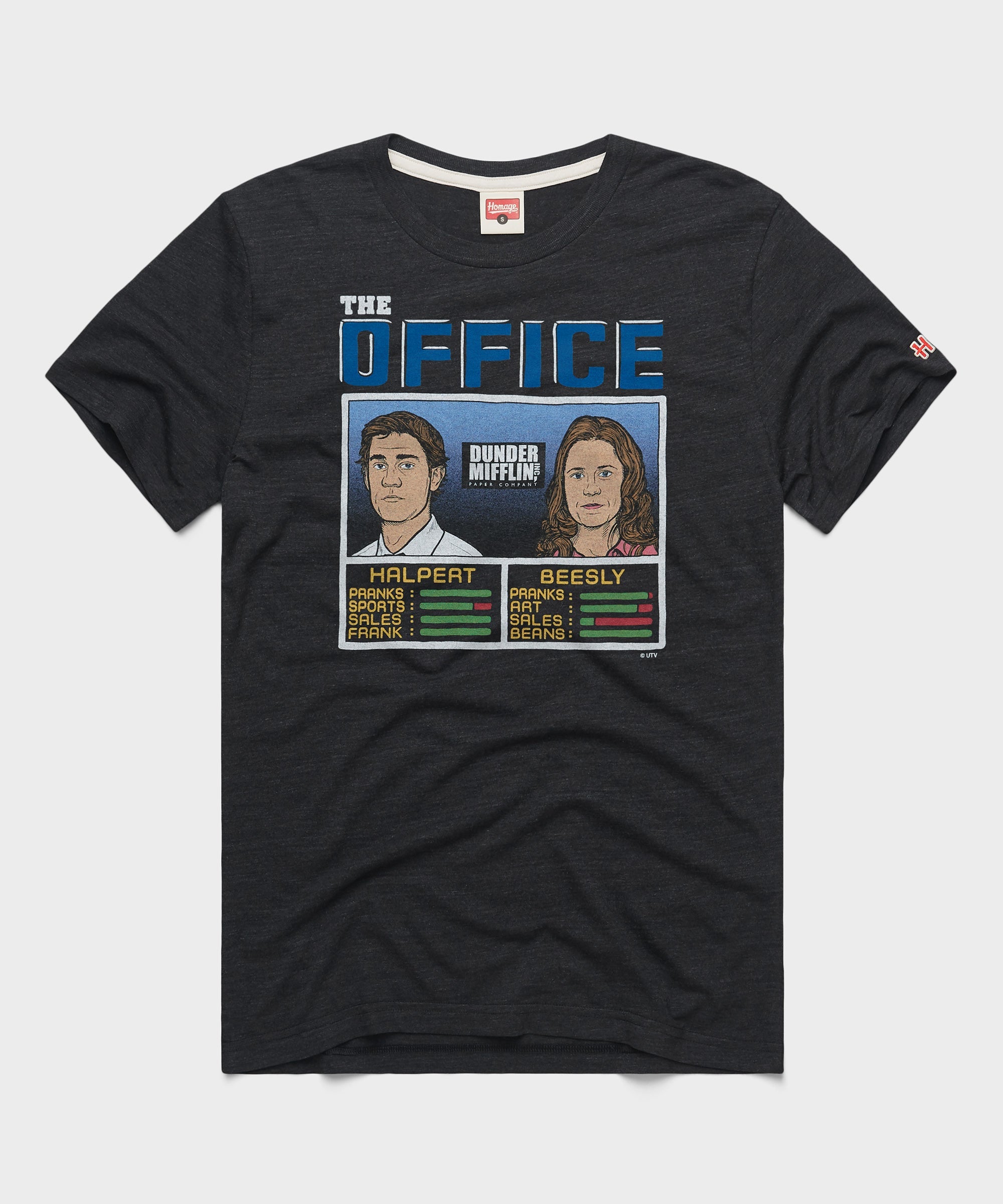 The Office Jam Halpert And Beesly Charcoal