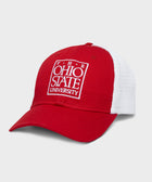 The Ohio State University Square Logo Trucker Hat