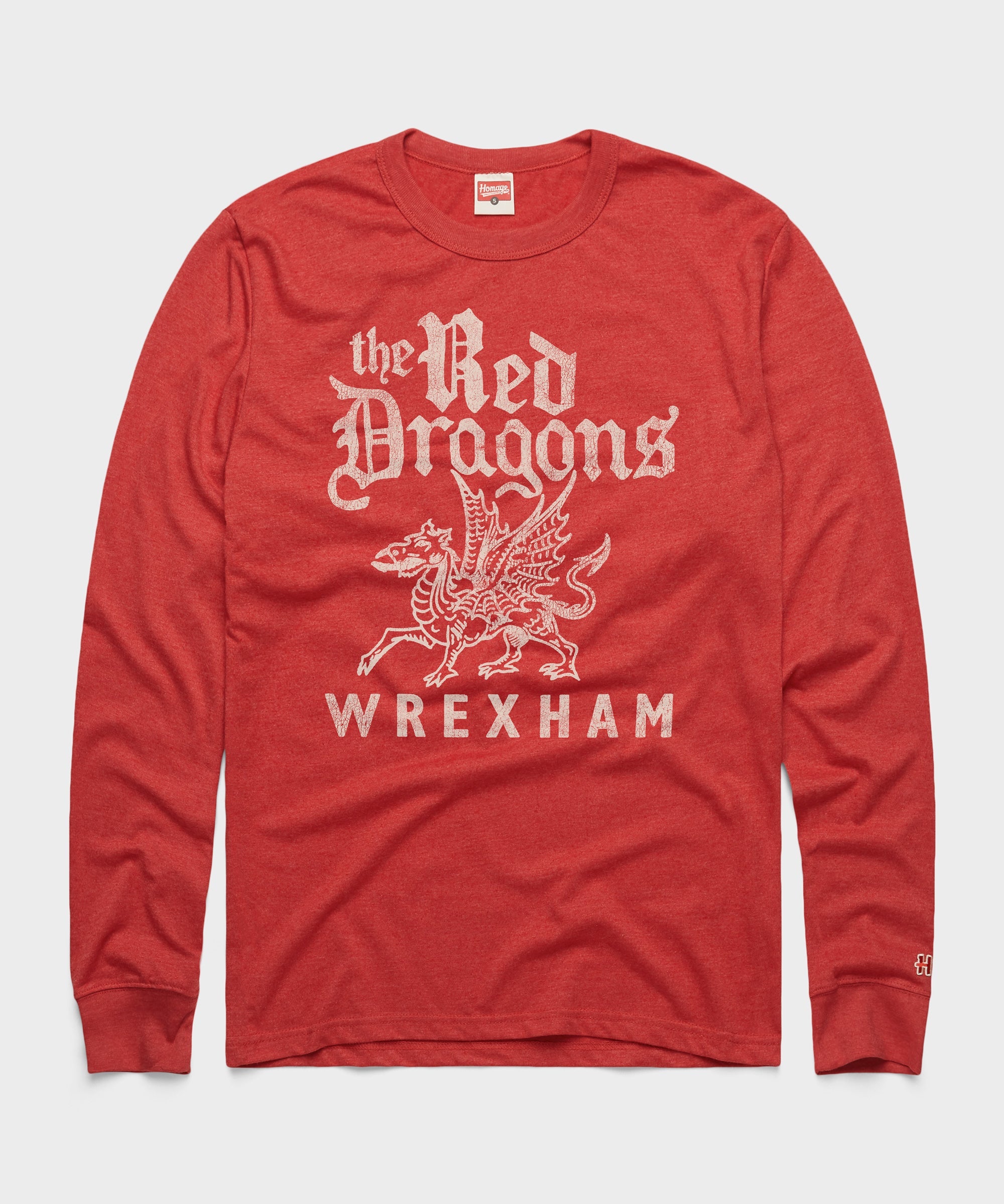 The Red Dragons Wrexham AFC Long Sleeve Tee