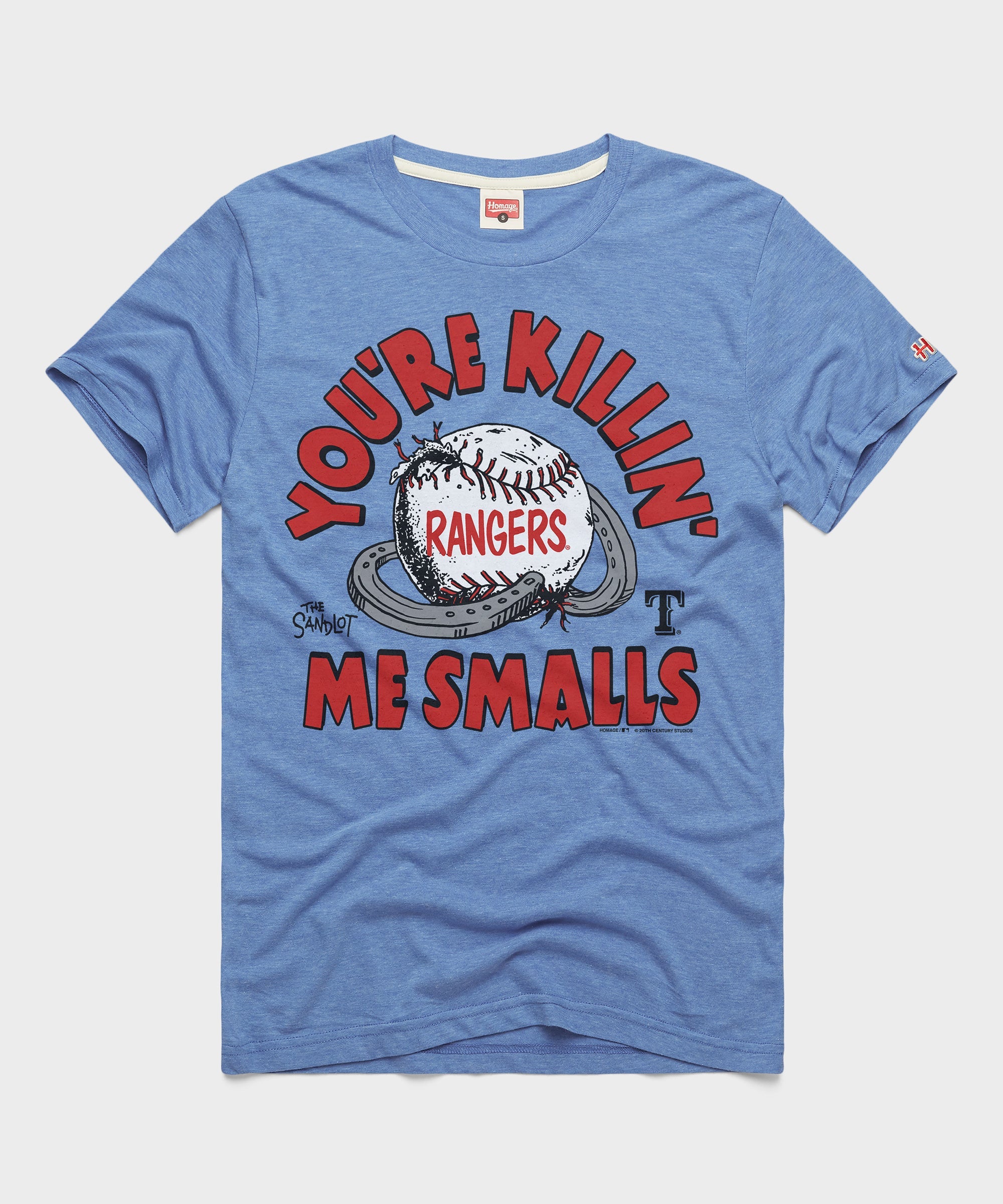 The Sandlot x Texas Rangers Light Blue