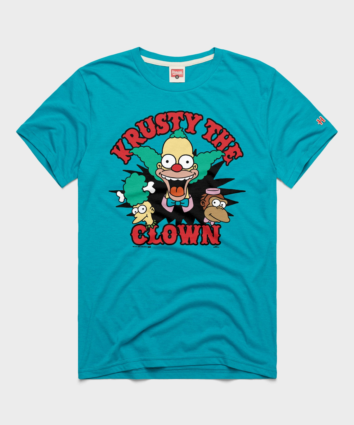 The Simpson Krusty The Clown | Retro Simpsons T-Shirt – HOMAGE