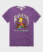 The Simpsons Bart X Baltimore Ravens