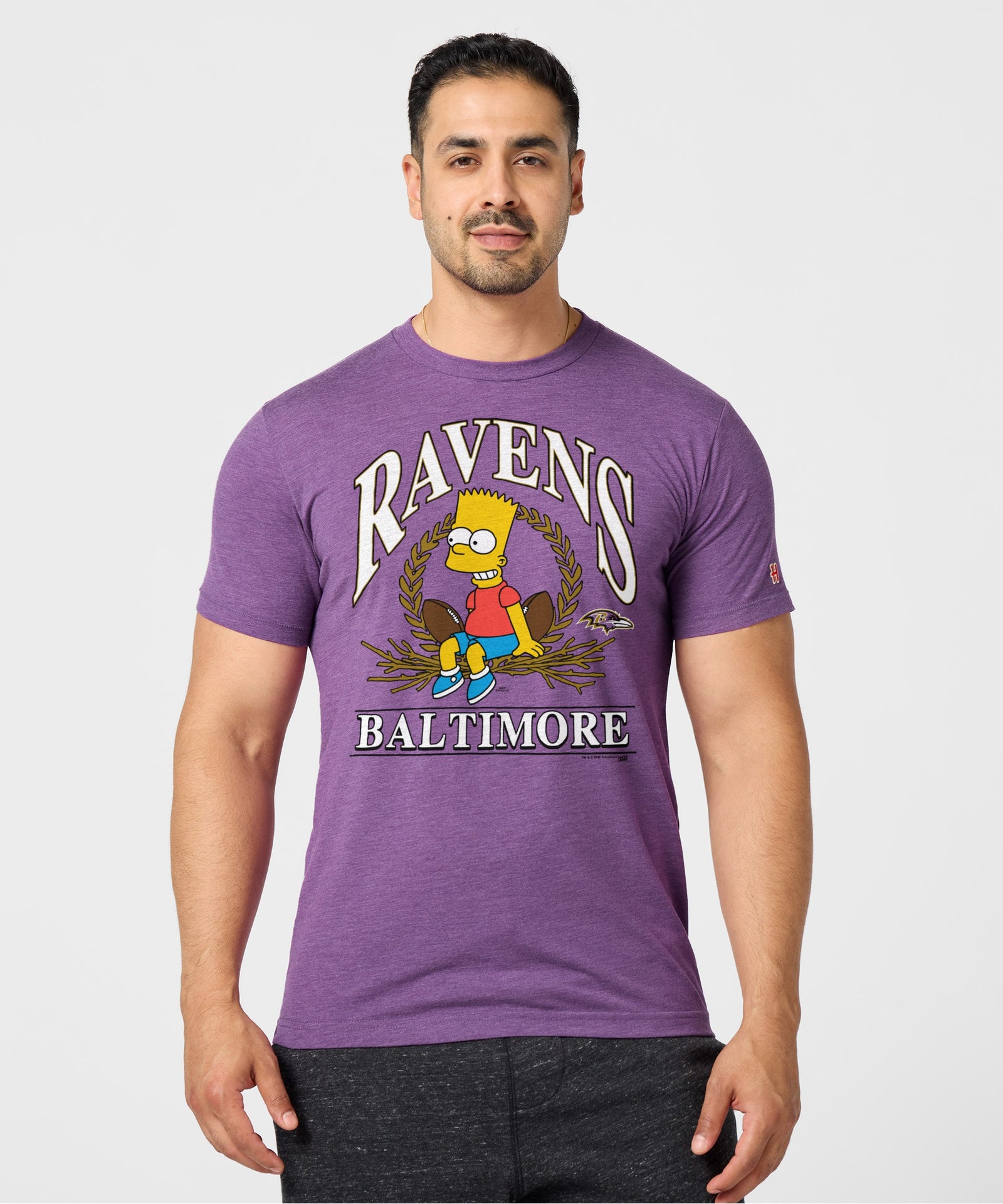 The Simpsons Bart X Baltimore Ravens