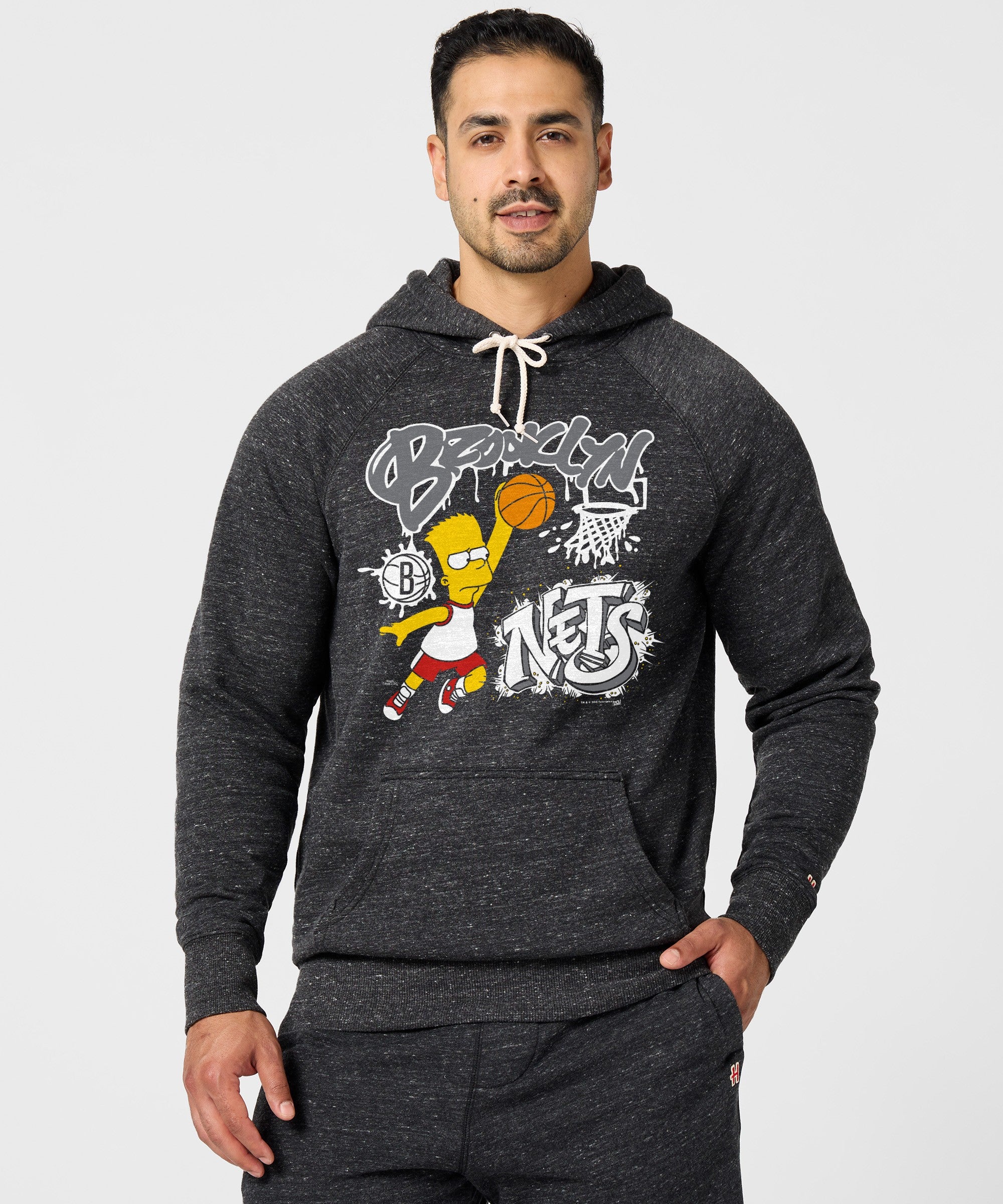 The Simpsons Bart X Brooklyn Nets Hoodie