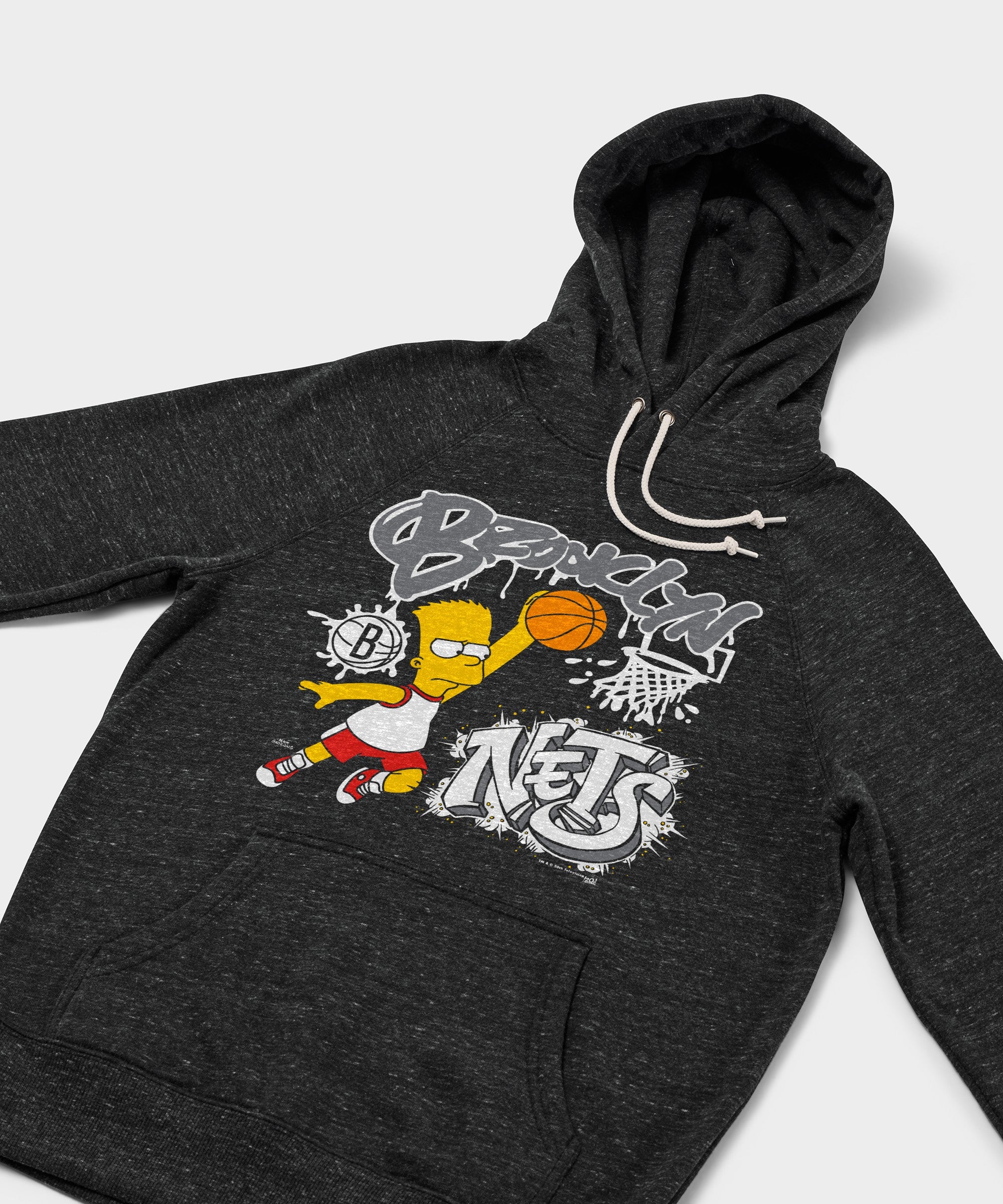 The Simpsons Bart X Brooklyn Nets Hoodie