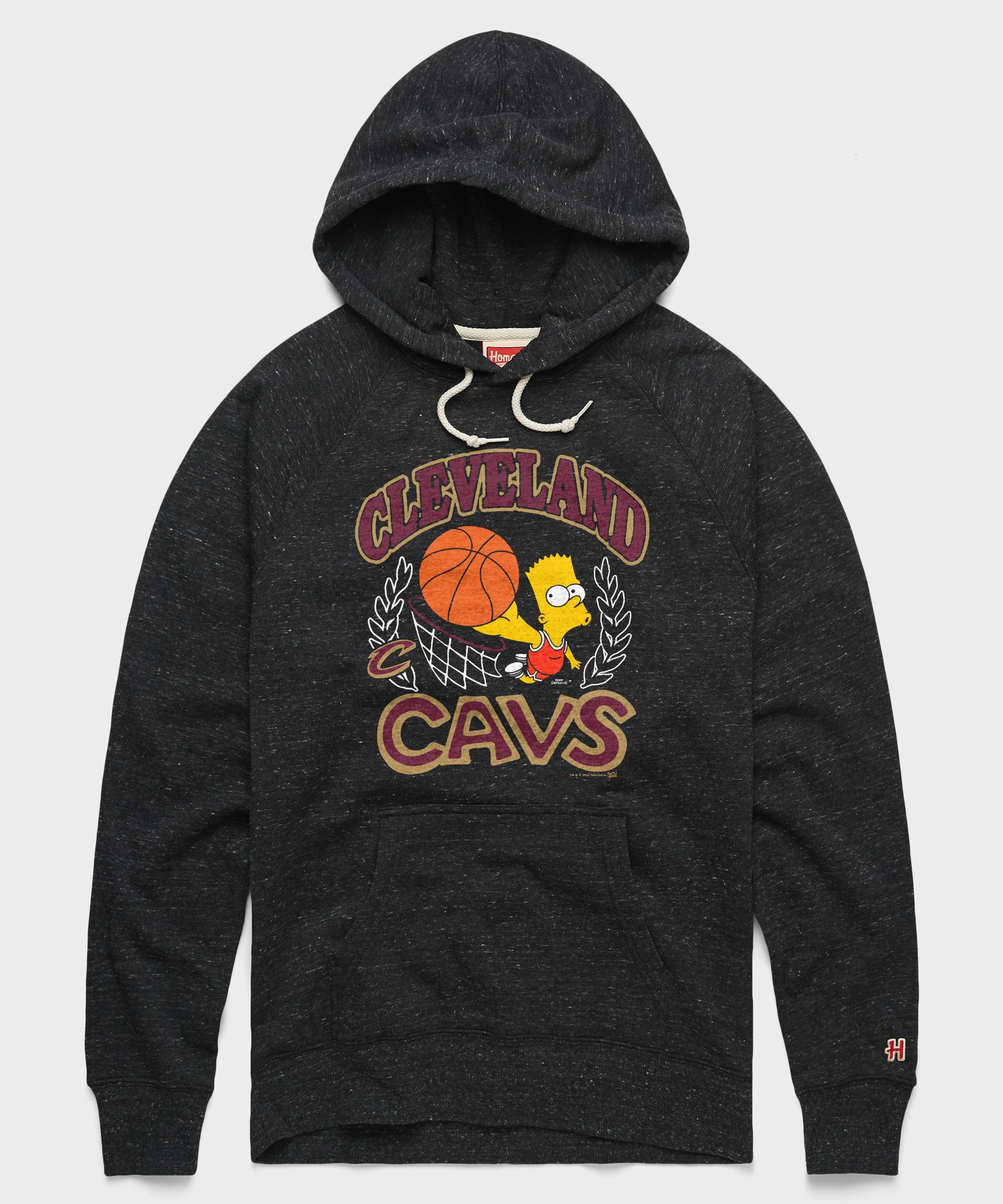 The Simpsons Bart X Cleveland Cavaliers Hoodie