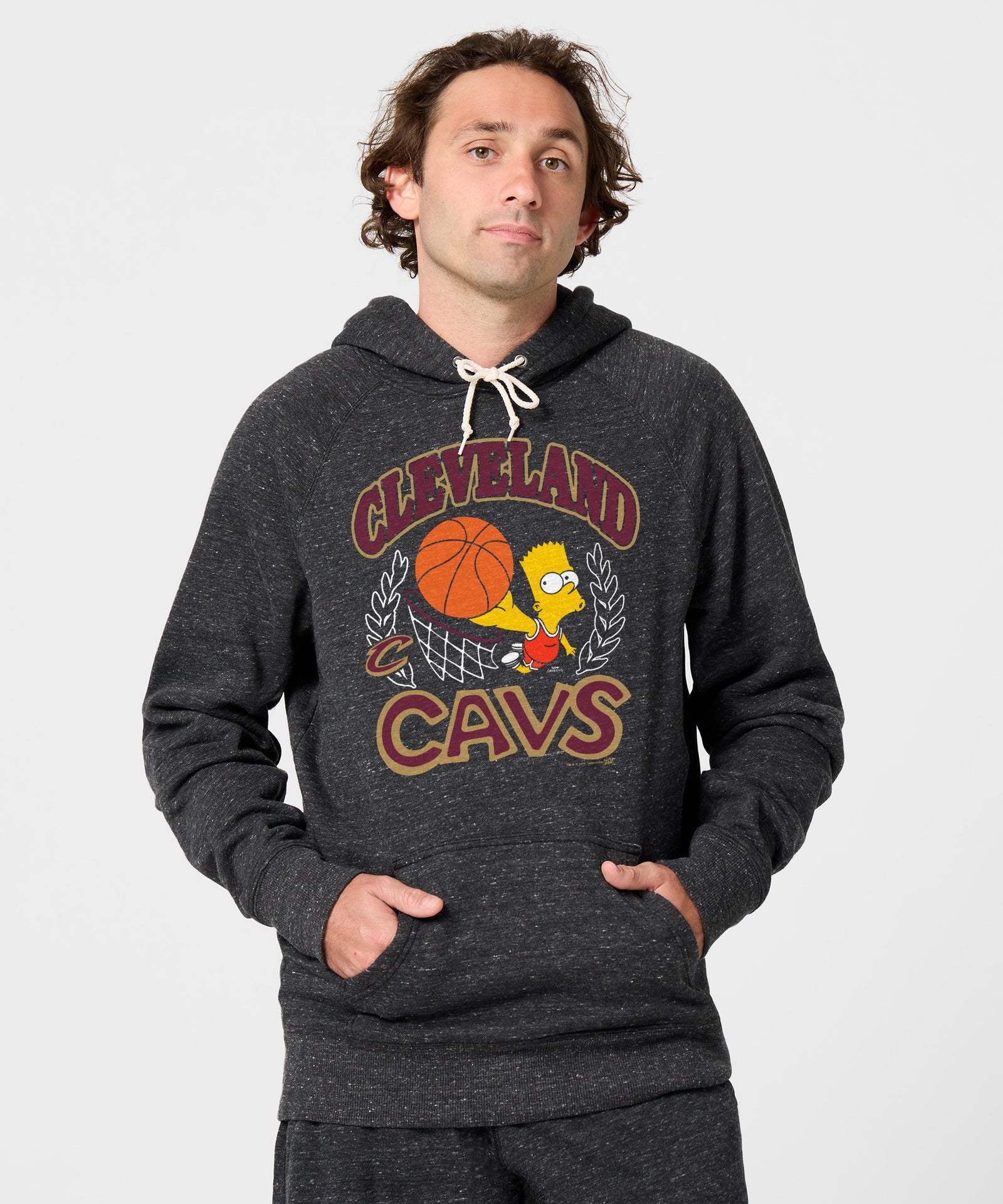 The Simpsons Bart X Cleveland Cavaliers Hoodie