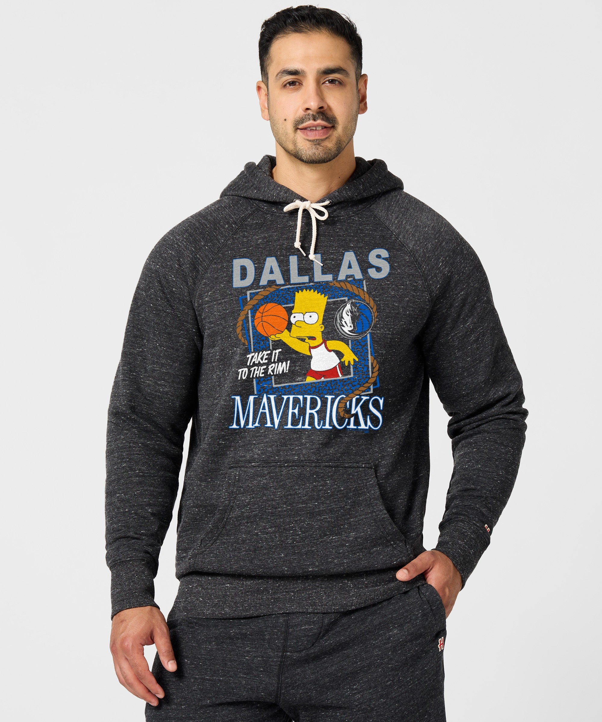 The Simpsons Bart X Dallas Mavericks Hoodie