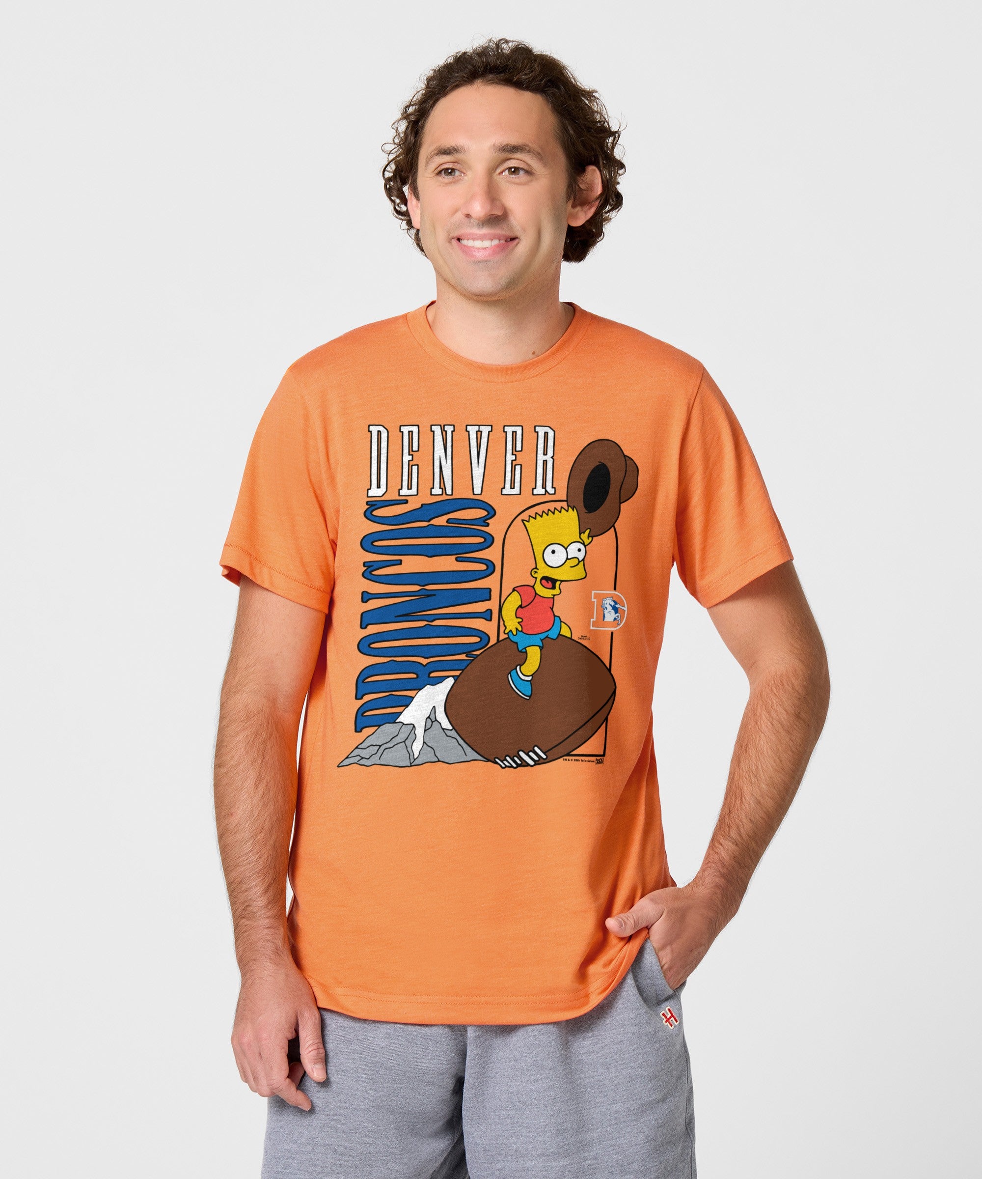 The Simpsons Bart X Denver Broncos