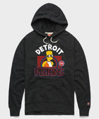 The Simpsons Bart X Detroit Pistons Hoodie