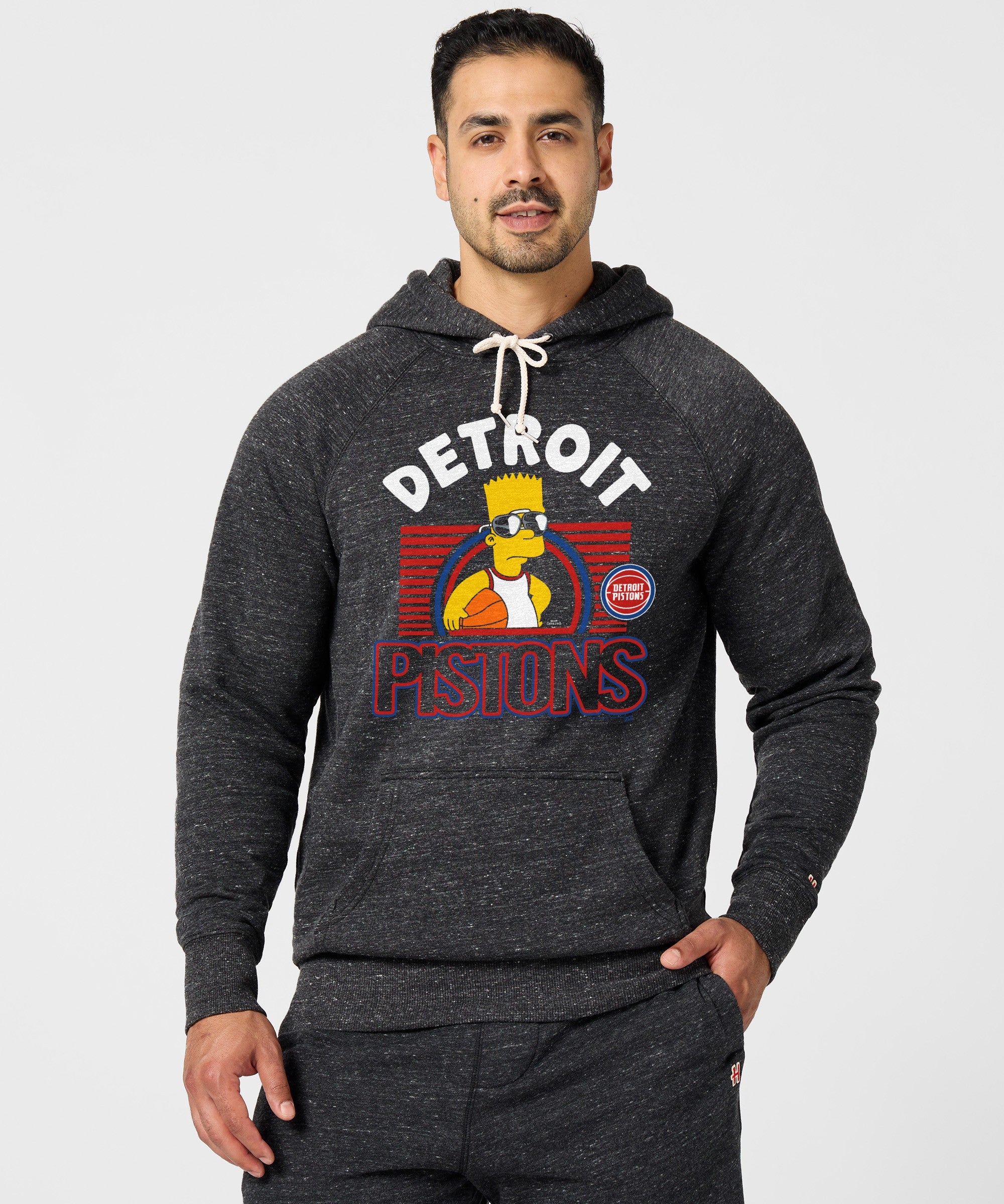 The Simpsons Bart X Detroit Pistons Hoodie
