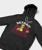 The Simpsons Bart X Detroit Pistons Hoodie