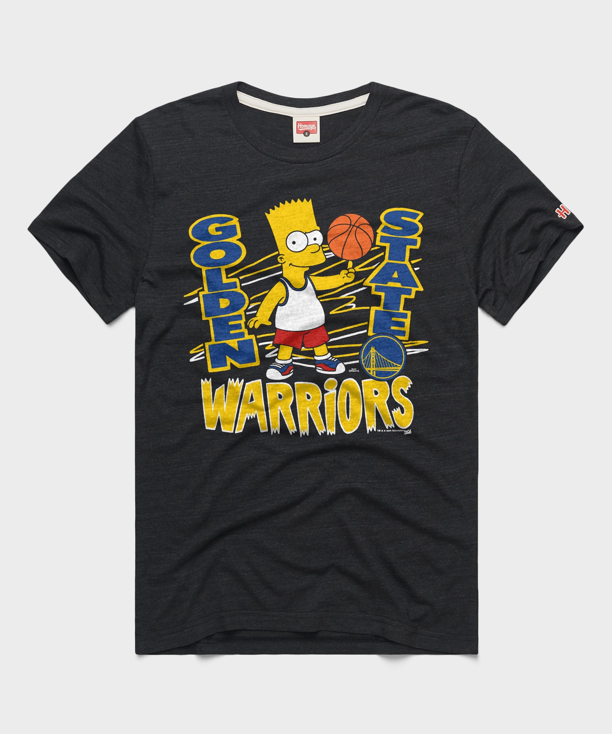 The Simpsons Bart X Golden State Warriors