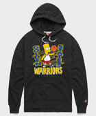 The Simpsons Bart X Golden State Warriors Hoodie