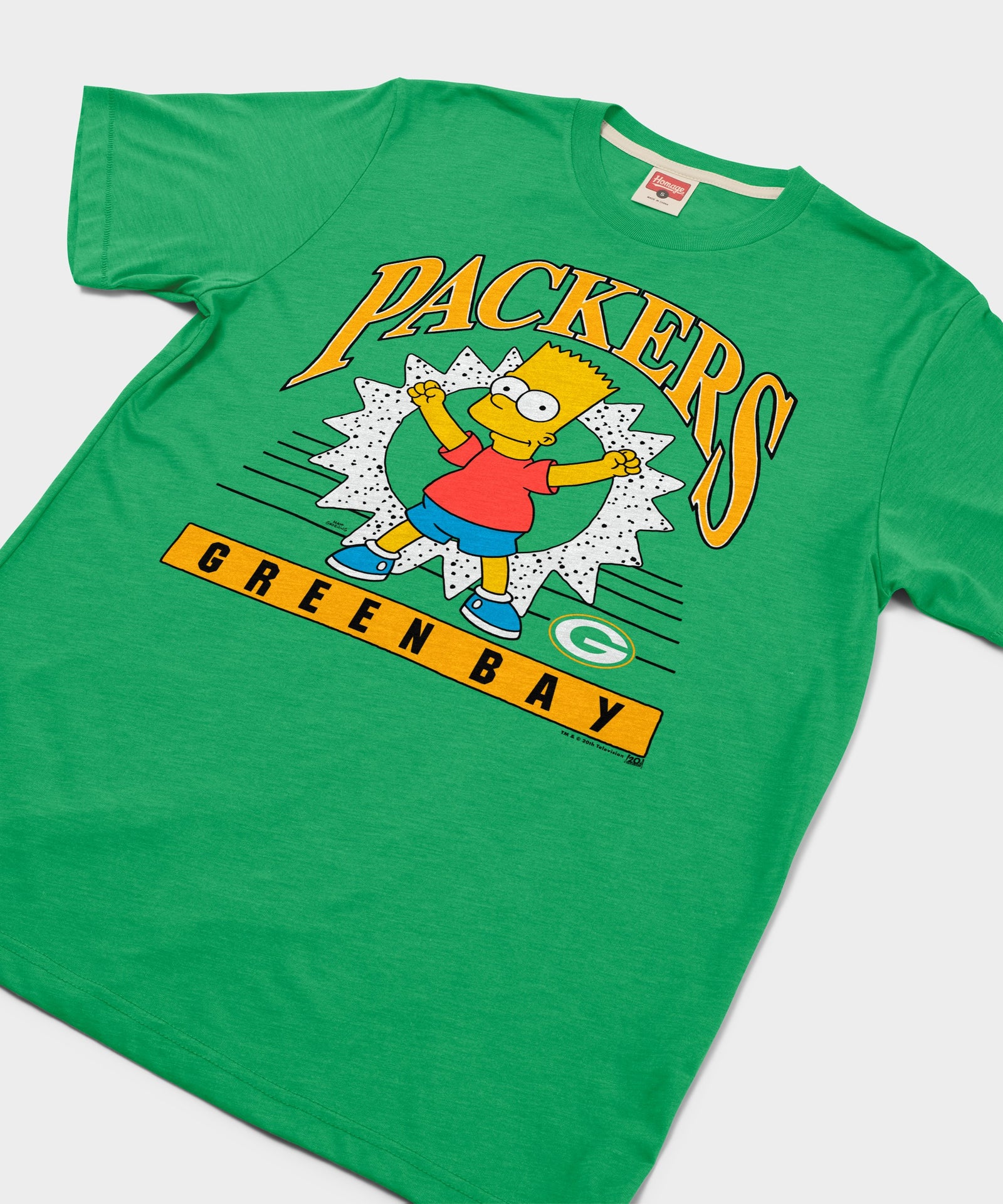 The Simpsons Bart X Green Bay Packers