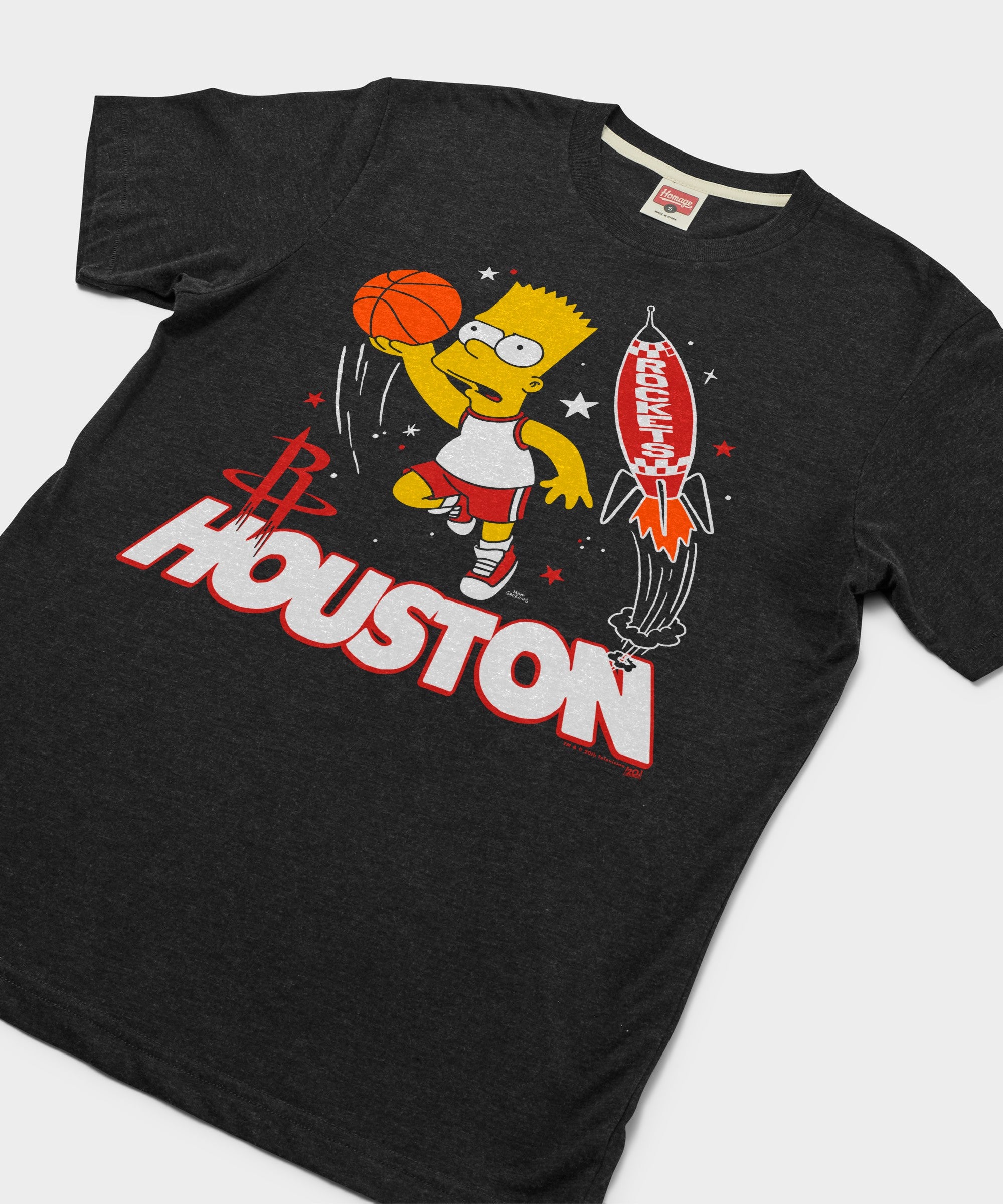 The Simpsons Bart X Houston Rockets