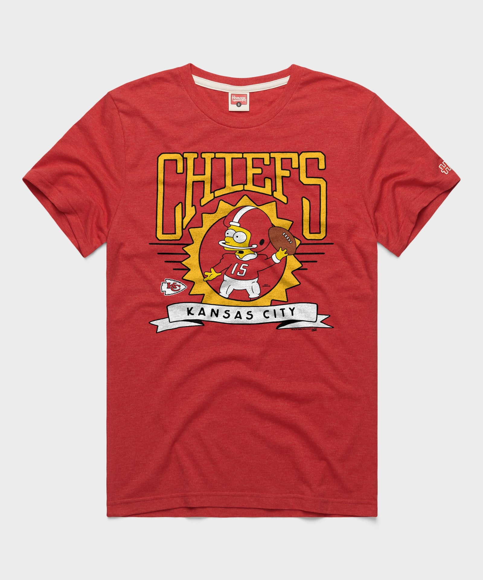The Simpsons Bart X Kansas City Chiefs