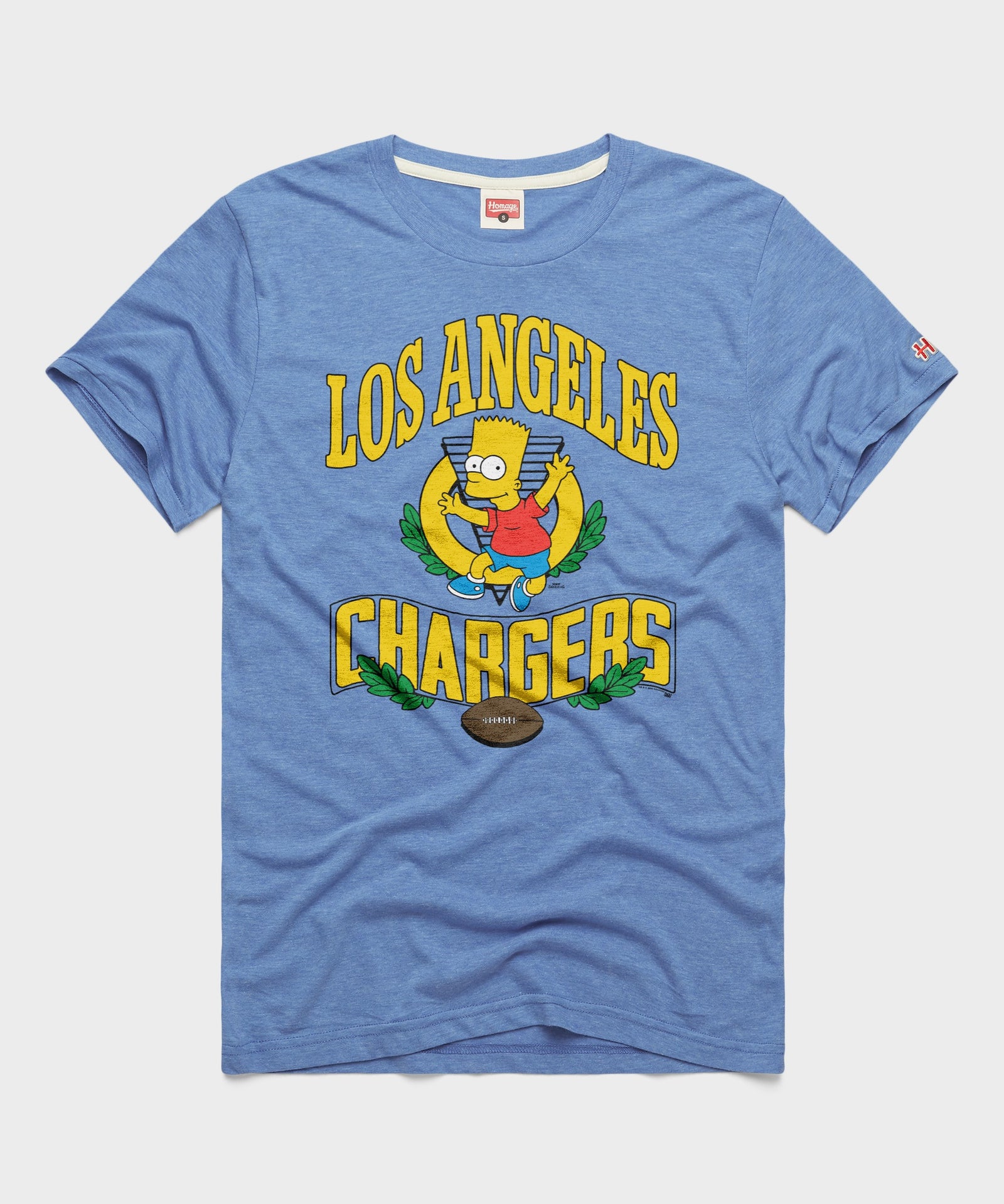 The Simpsons Bart X Los Angeles Chargers