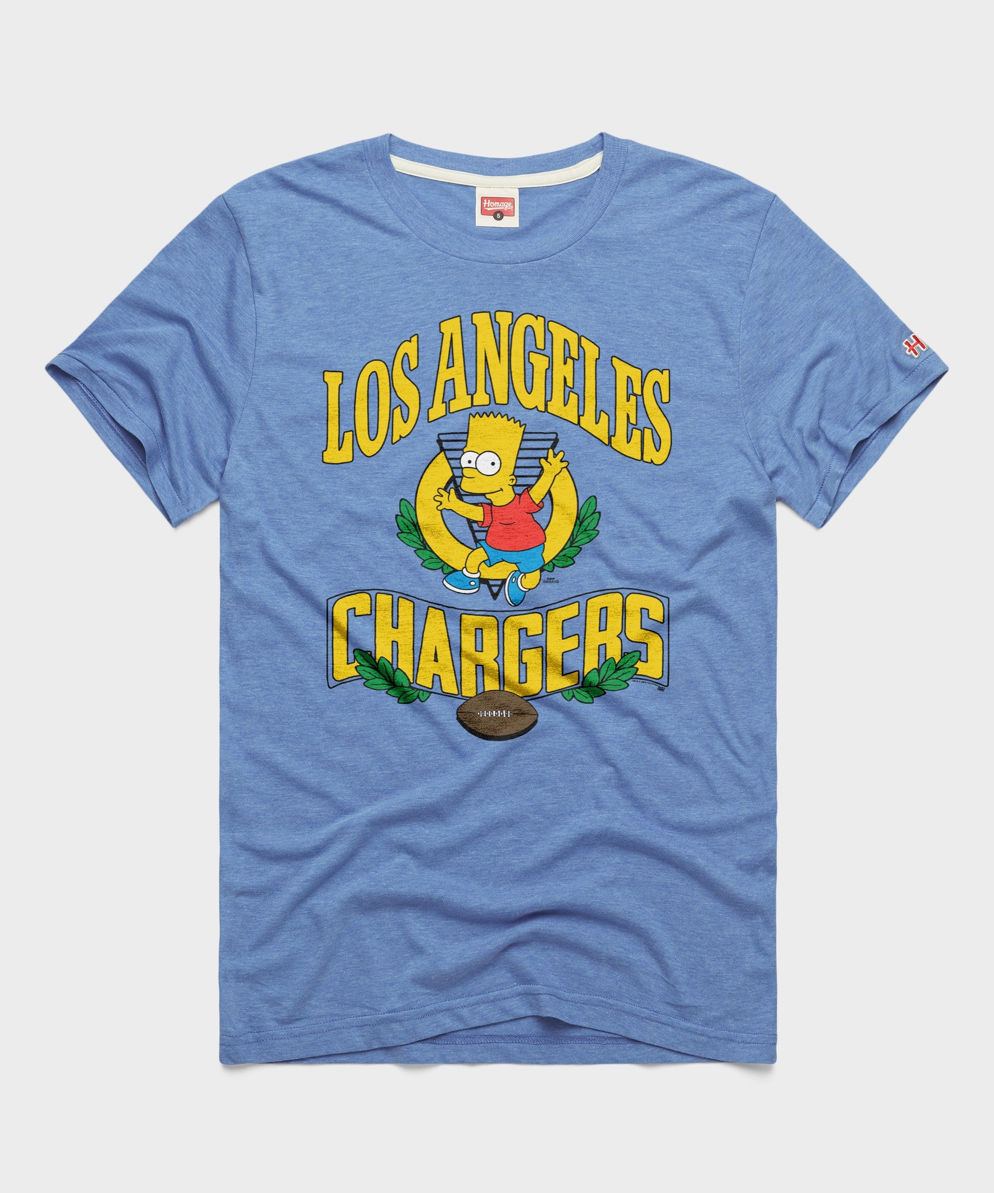 The Simpsons Bart X Los Angeles Chargers