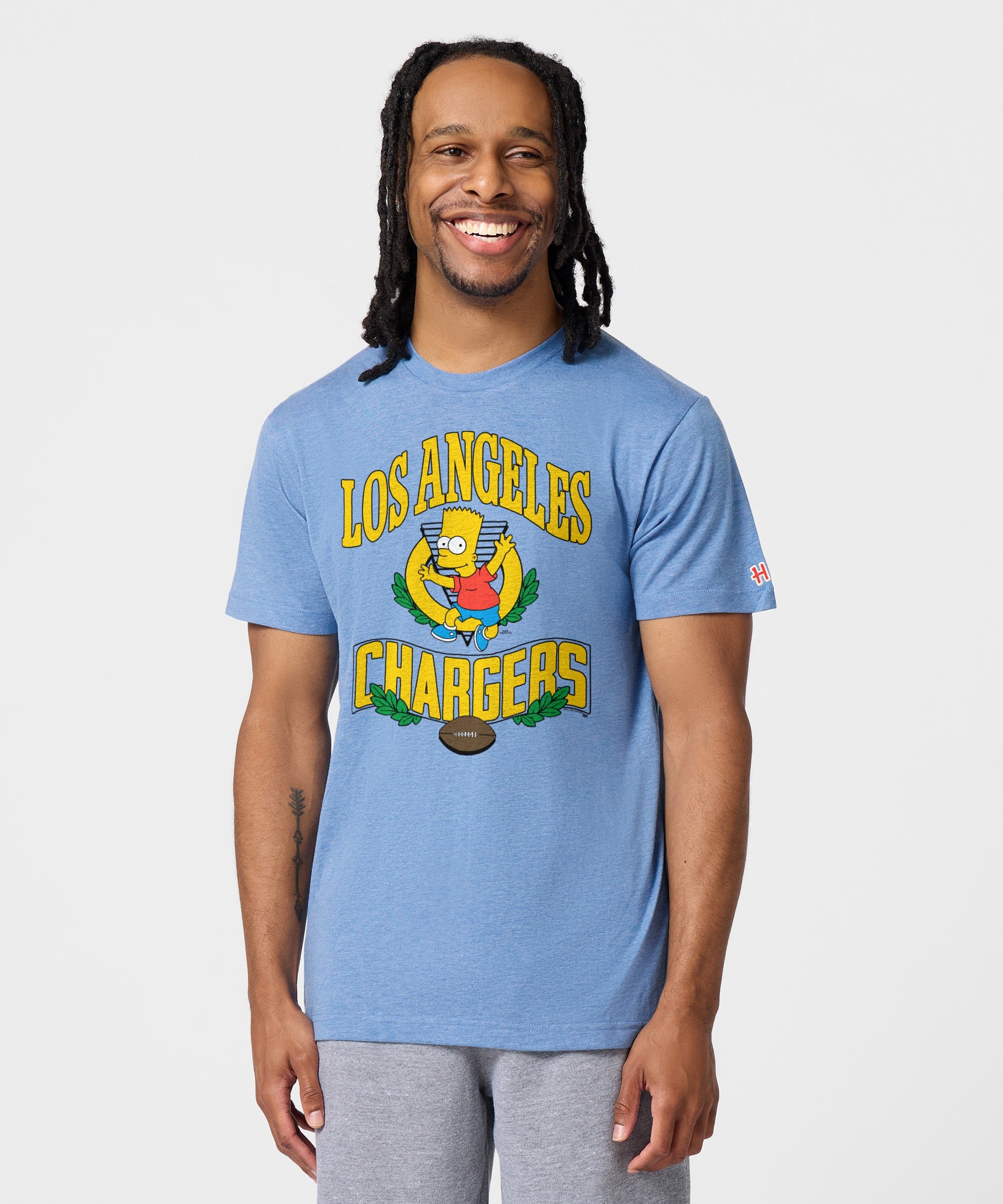 The Simpsons Bart X Los Angeles Chargers