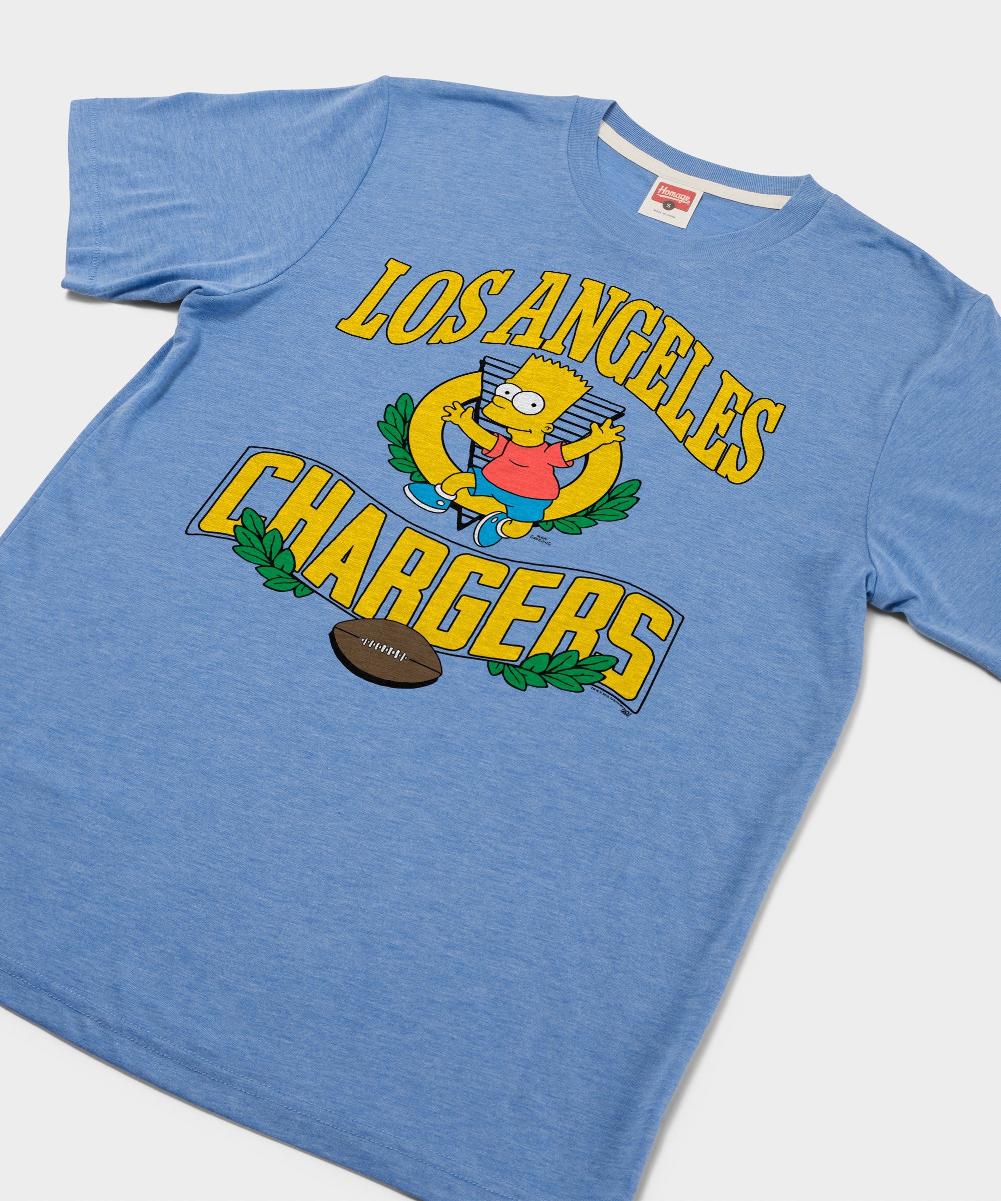 The Simpsons Bart X Los Angeles Chargers