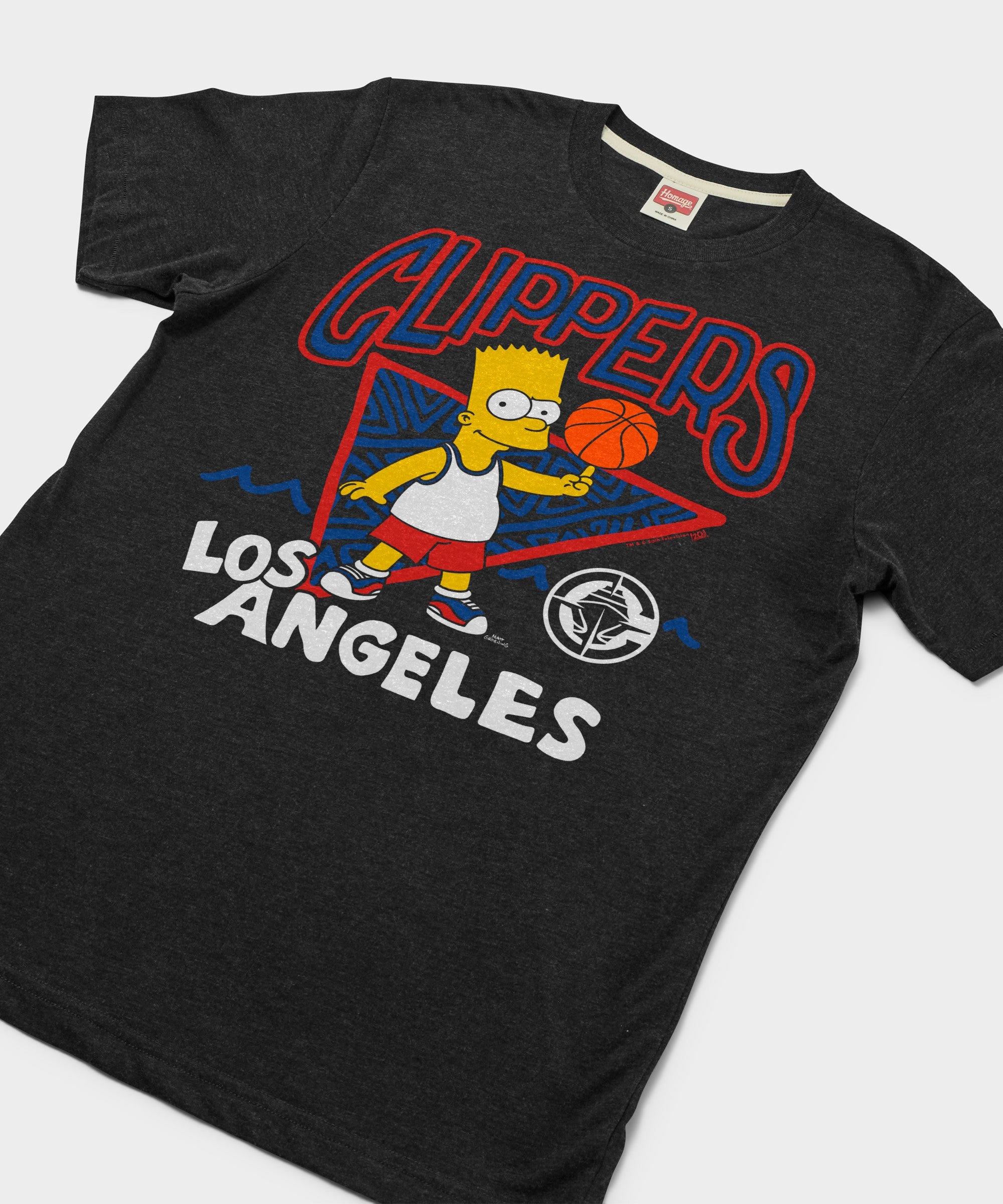 The Simpsons Bart X Los Angeles Clippers
