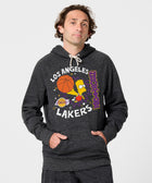The Simpsons Bart X Los Angeles Lakers Hoodie