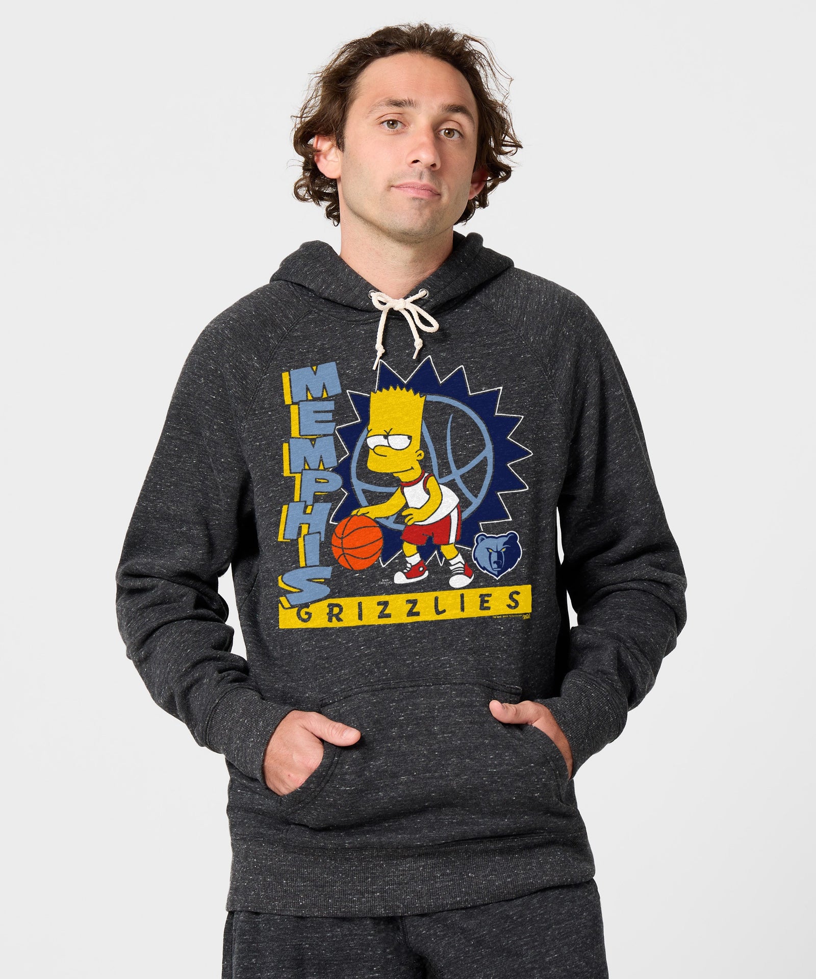 The Simpsons Bart X Memphis Grizzlies Hoodie