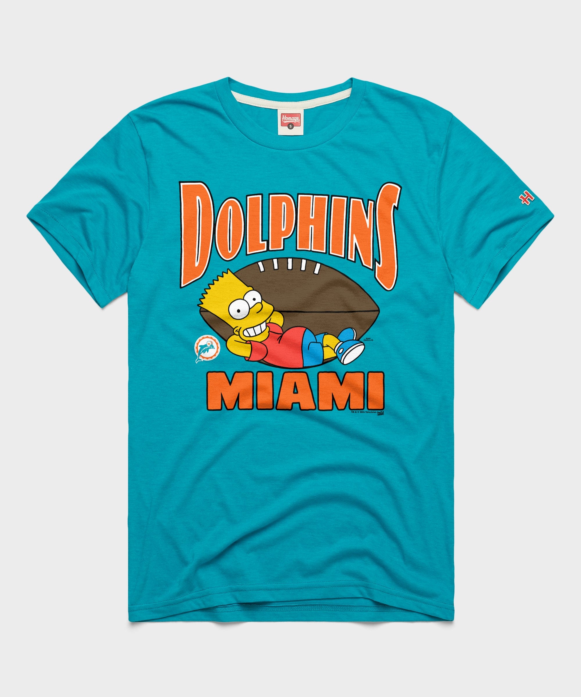 The Simpsons Bart X Miami Dolphins