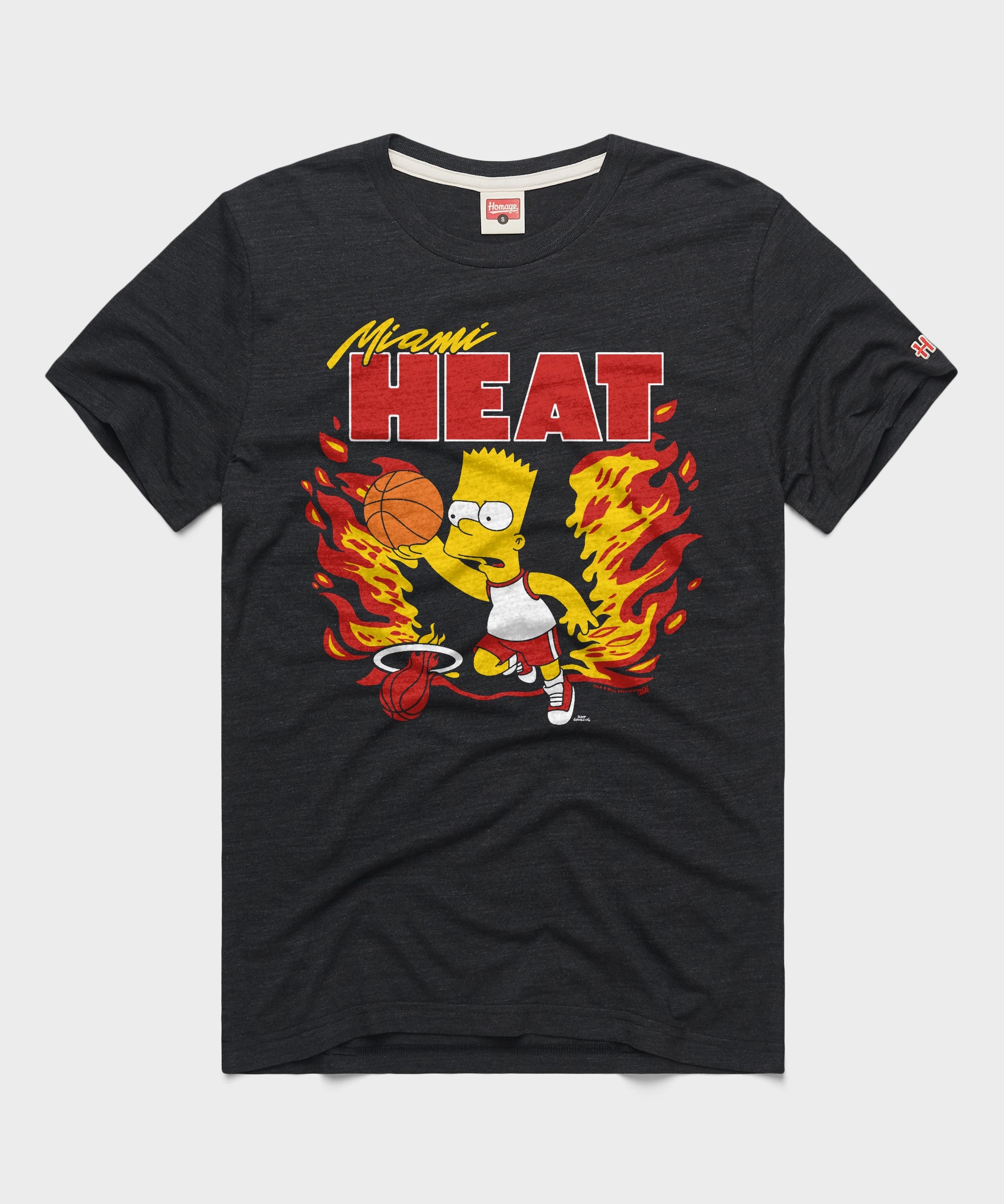 The Simpsons Bart X Miami Heat