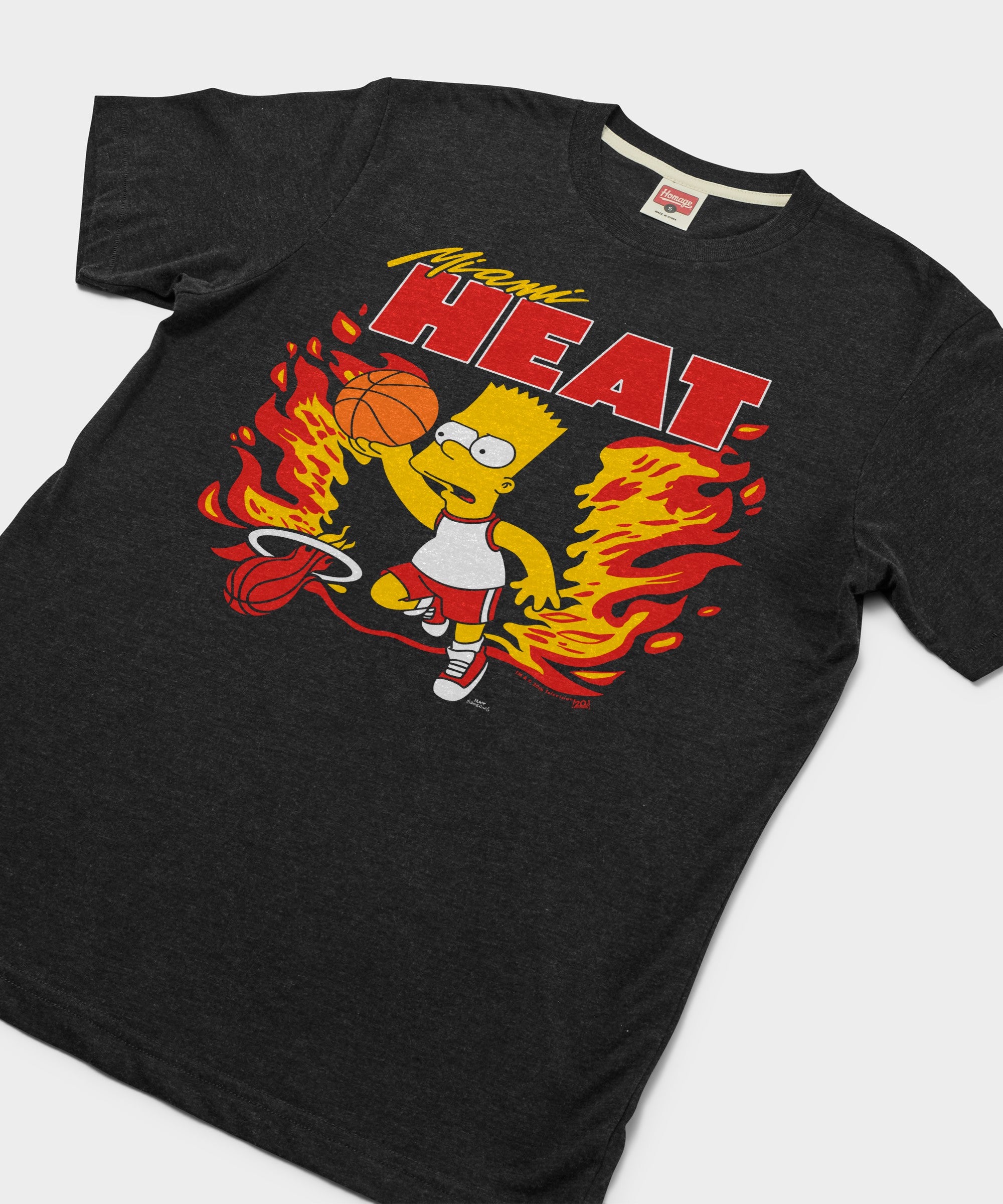 The Simpsons Bart X Miami Heat