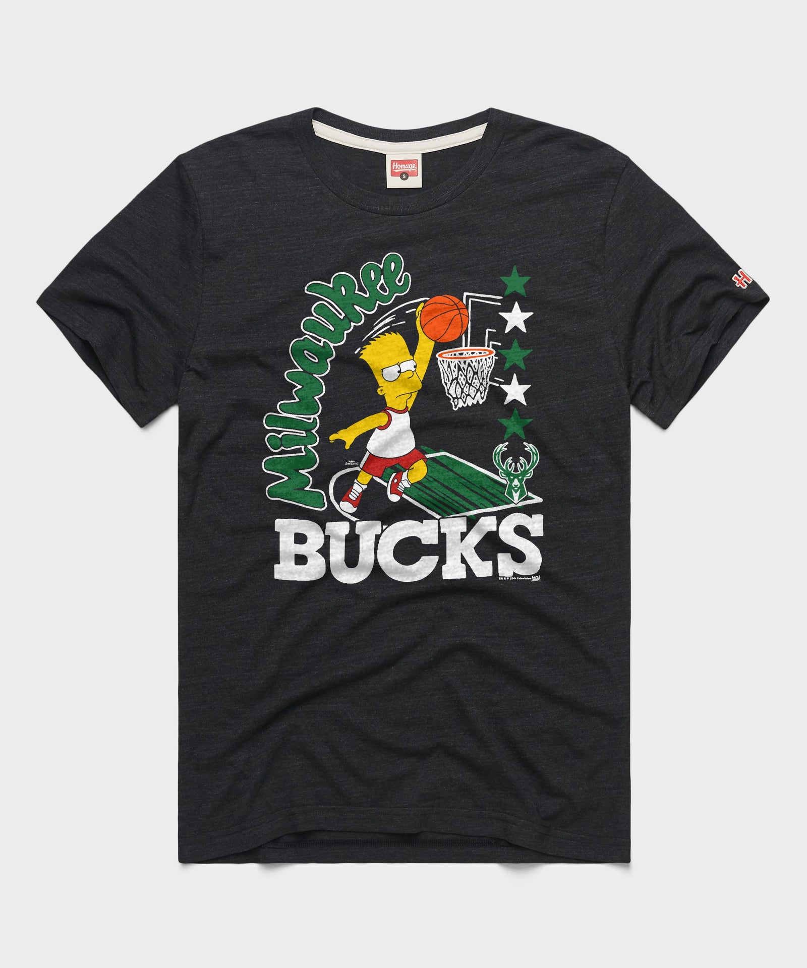 The Simpsons Bart X Milwaukee Bucks