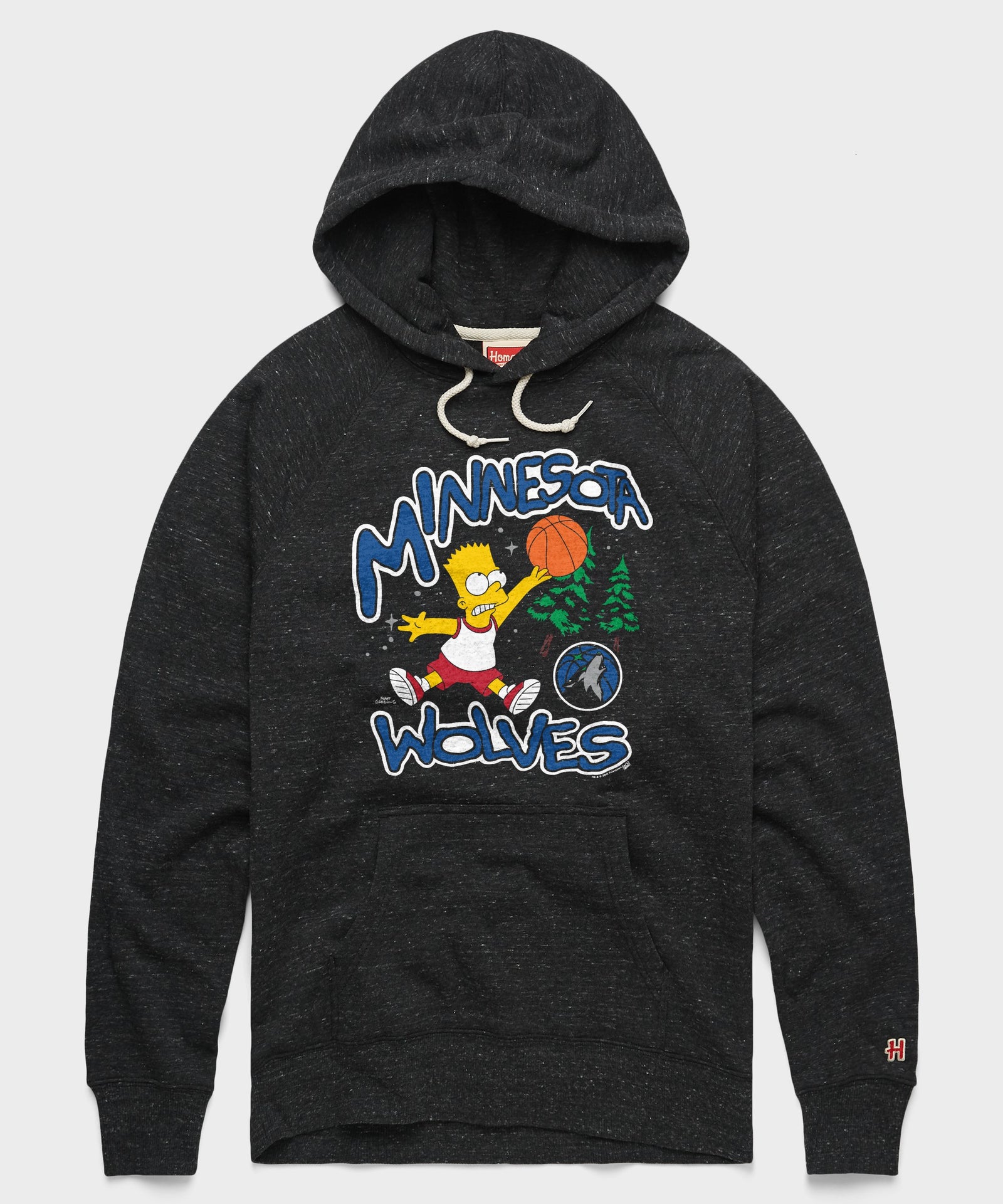 The Simpsons Bart X Minnesota Timberwolves Hoodie