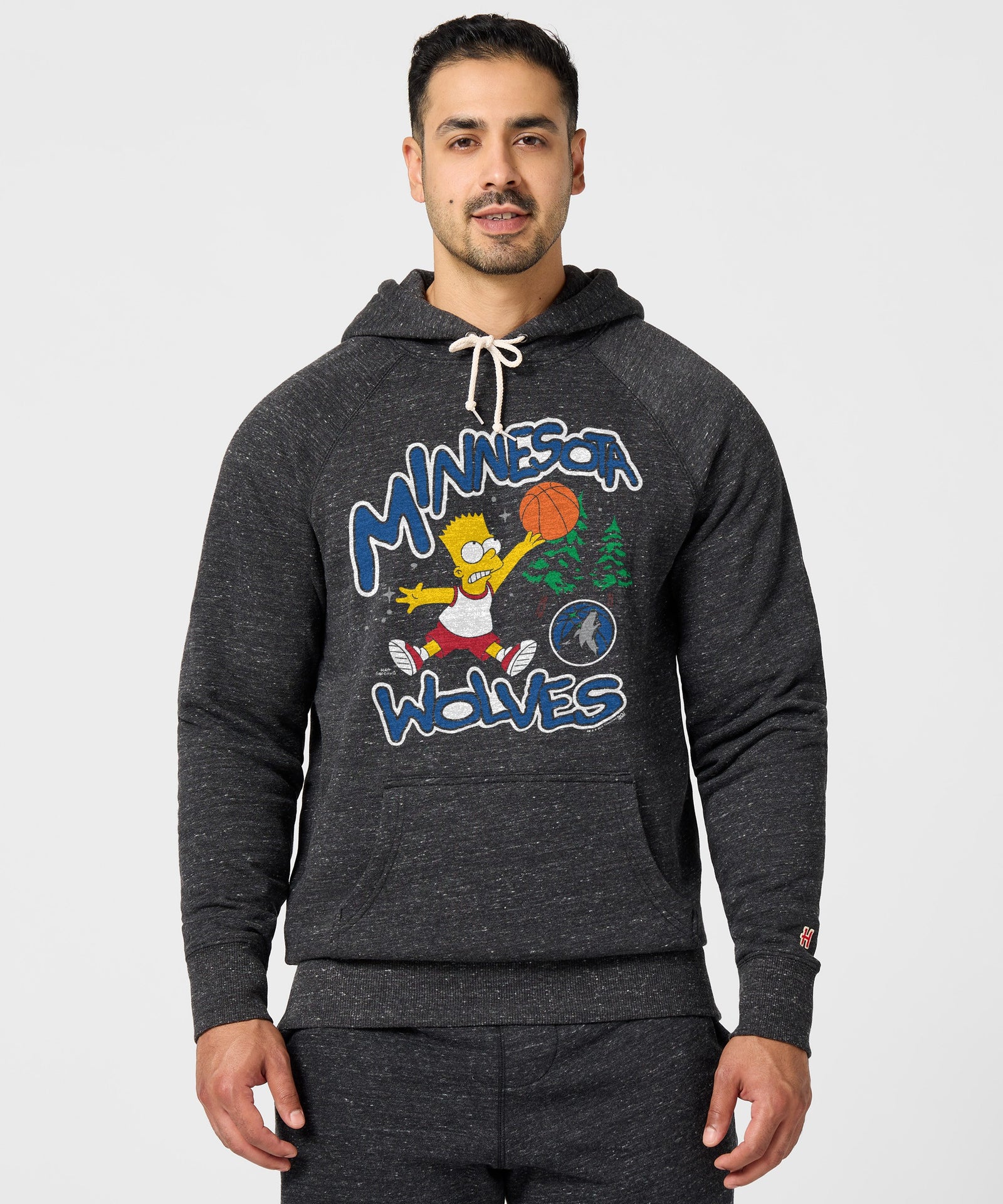 The Simpsons Bart X Minnesota Timberwolves Hoodie