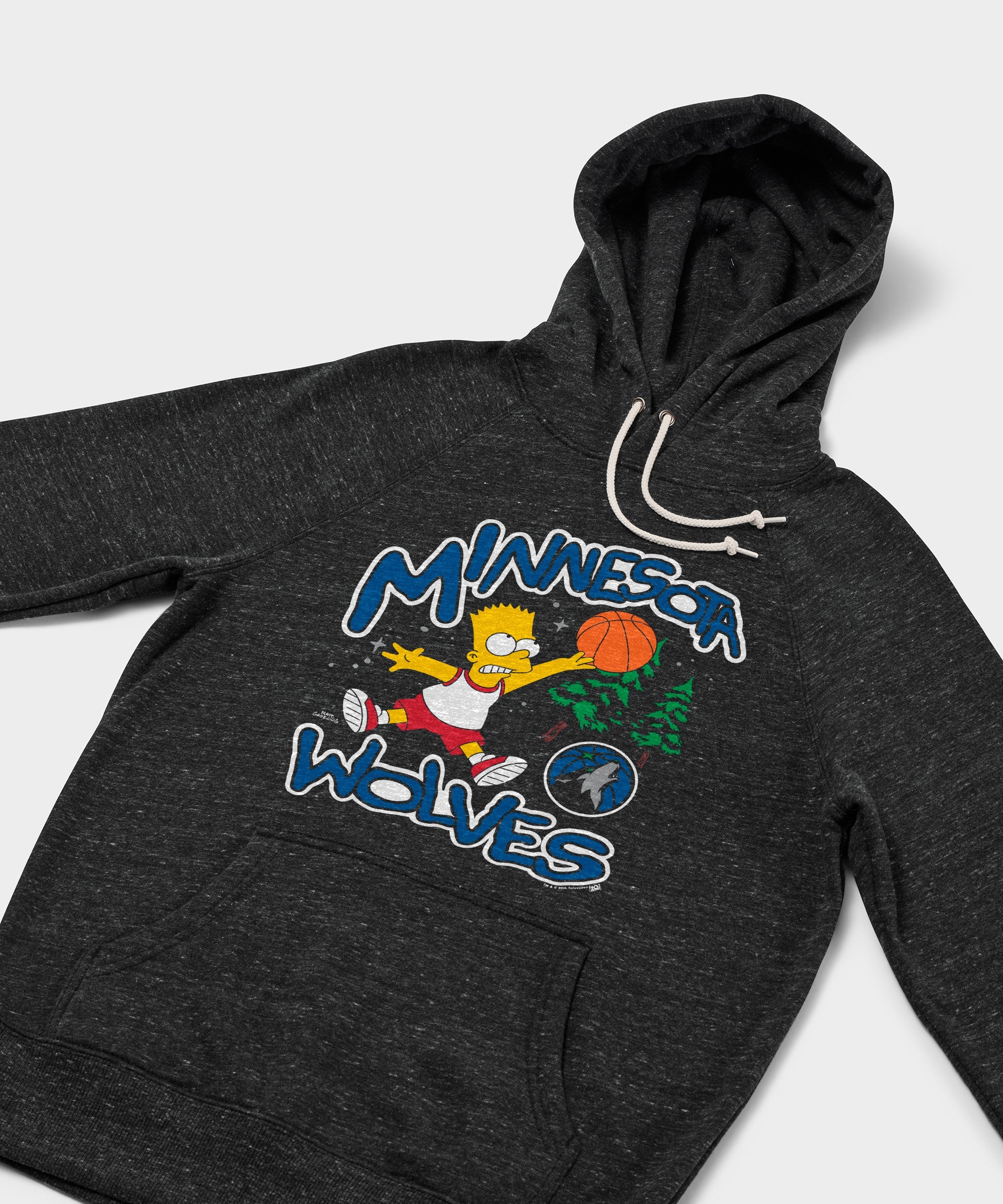 The Simpsons Bart X Minnesota Timberwolves Hoodie