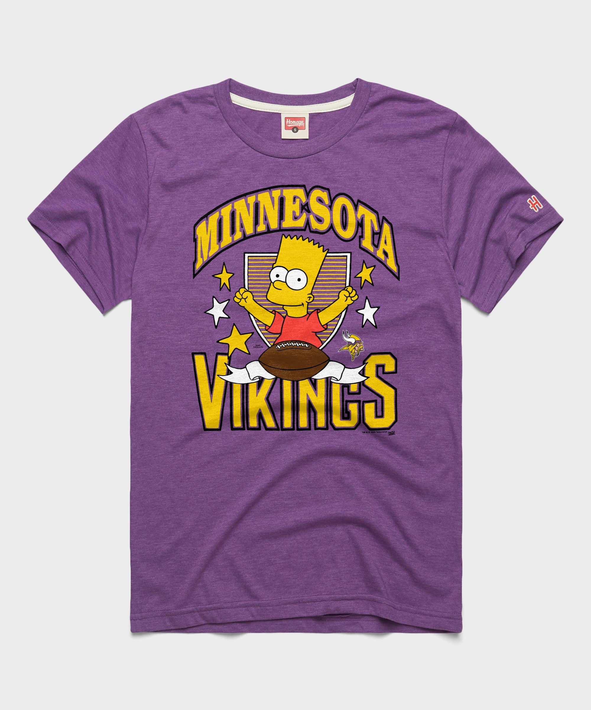 The Simpsons Bart X Minnesota Vikings