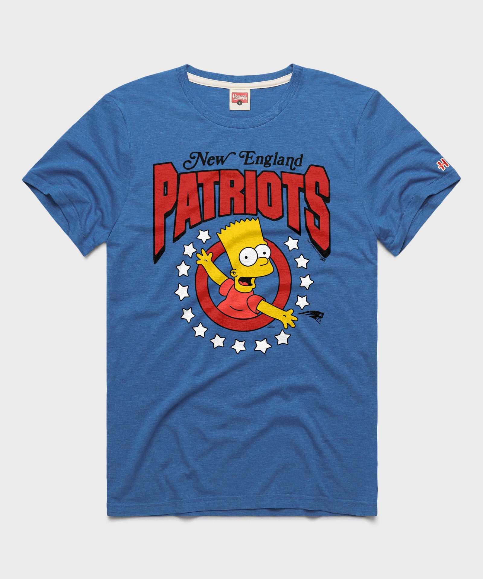 The Simpsons Bart X New England Patriots
