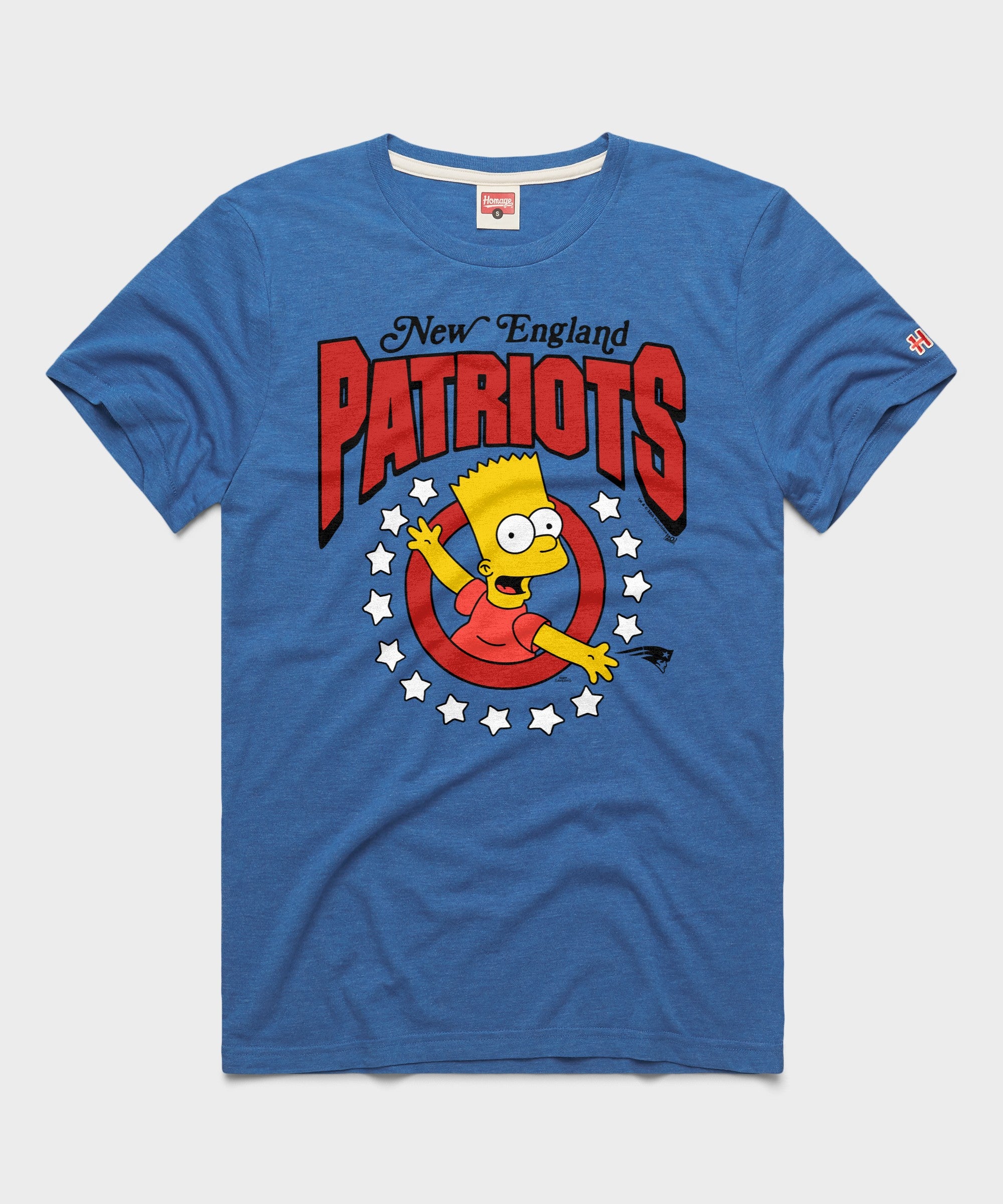 The Simpsons Bart X New England Patriots