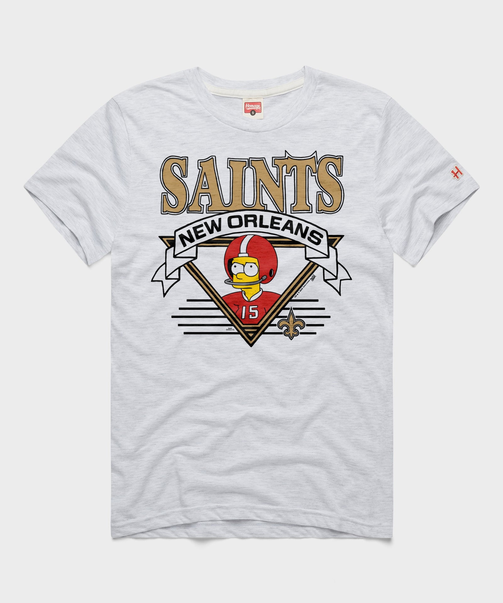 The Simpsons Bart X New Orleans Saints