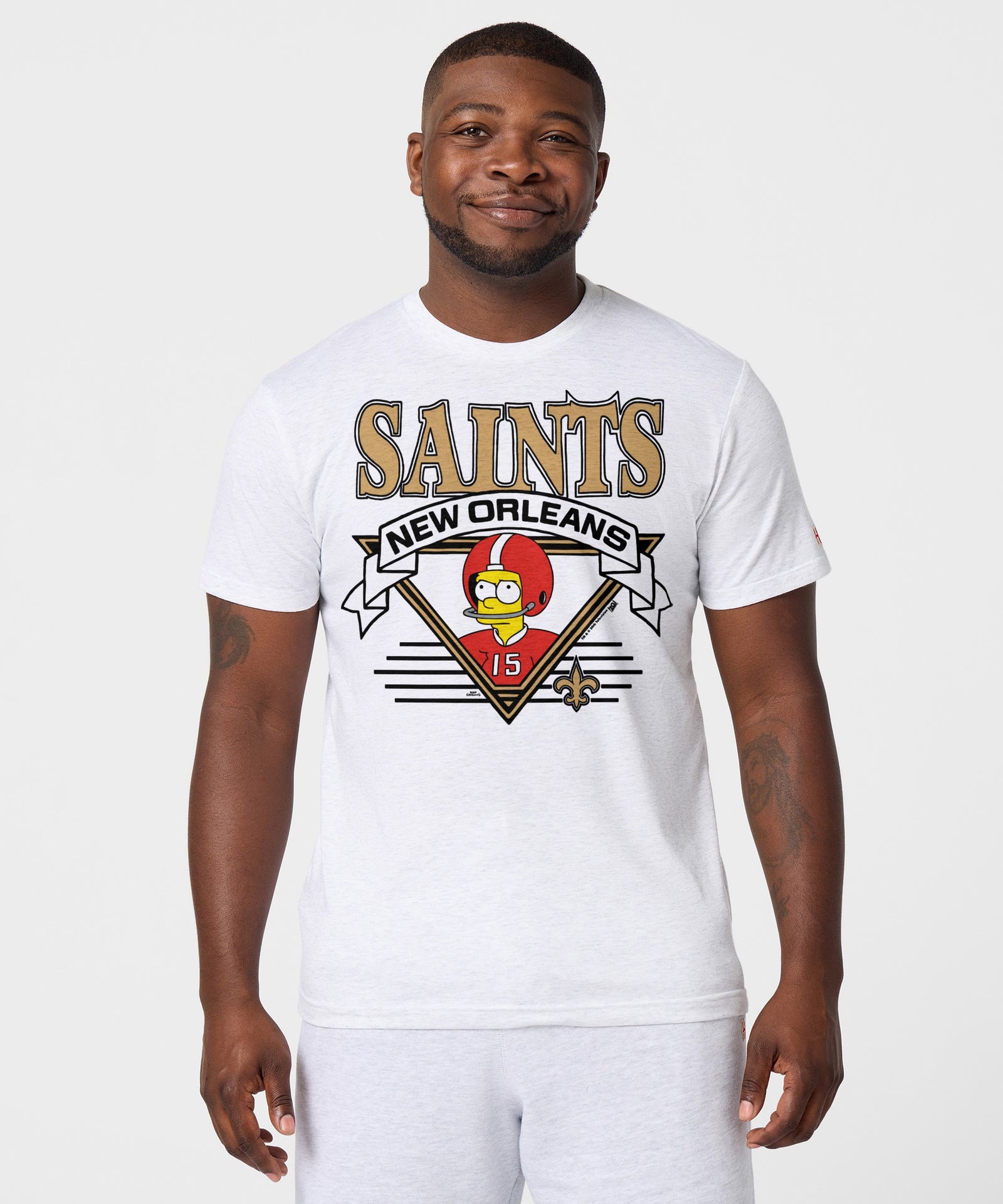 The Simpsons Bart X New Orleans Saints