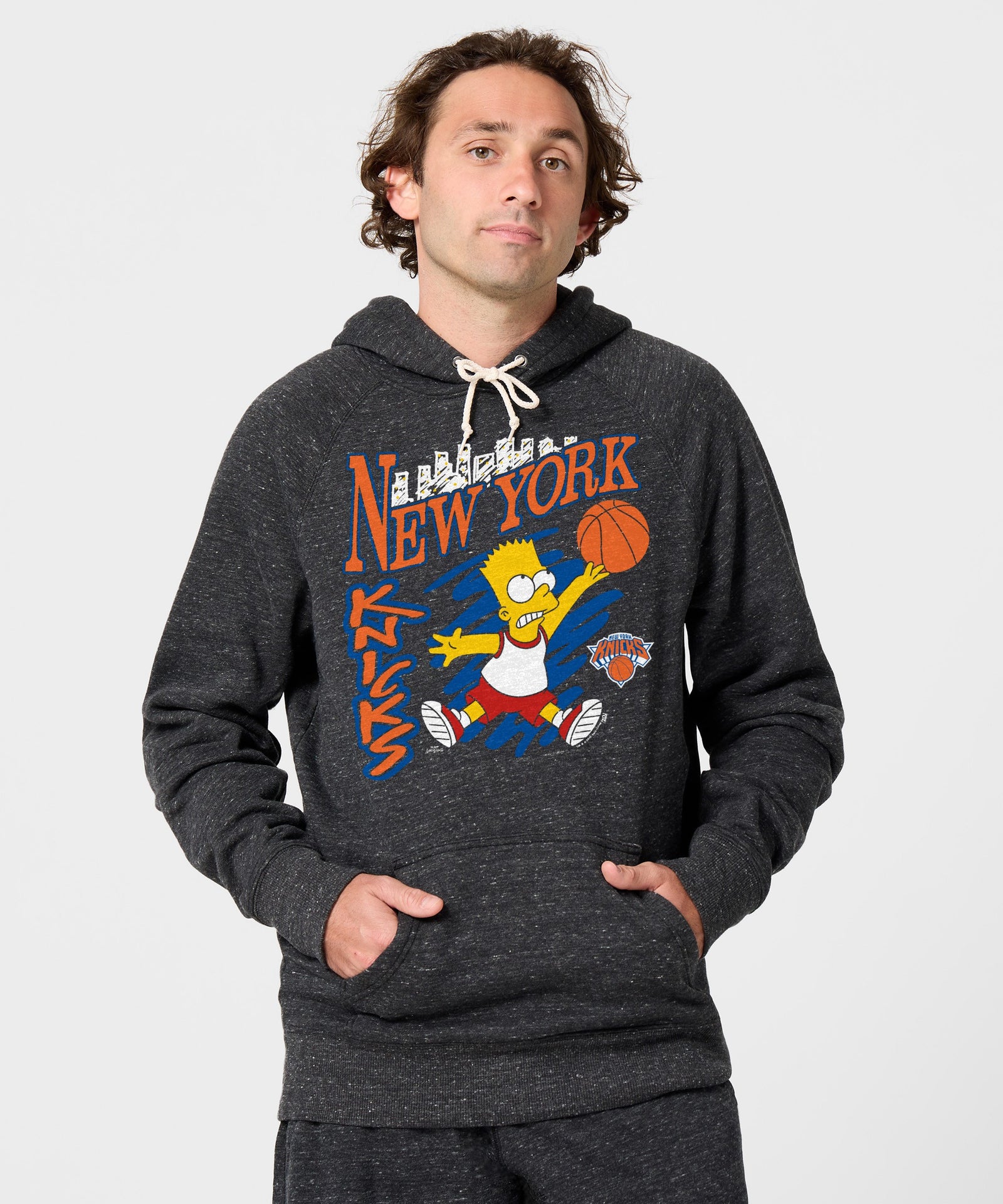 The Simpsons Bart X New York Knicks Hoodie