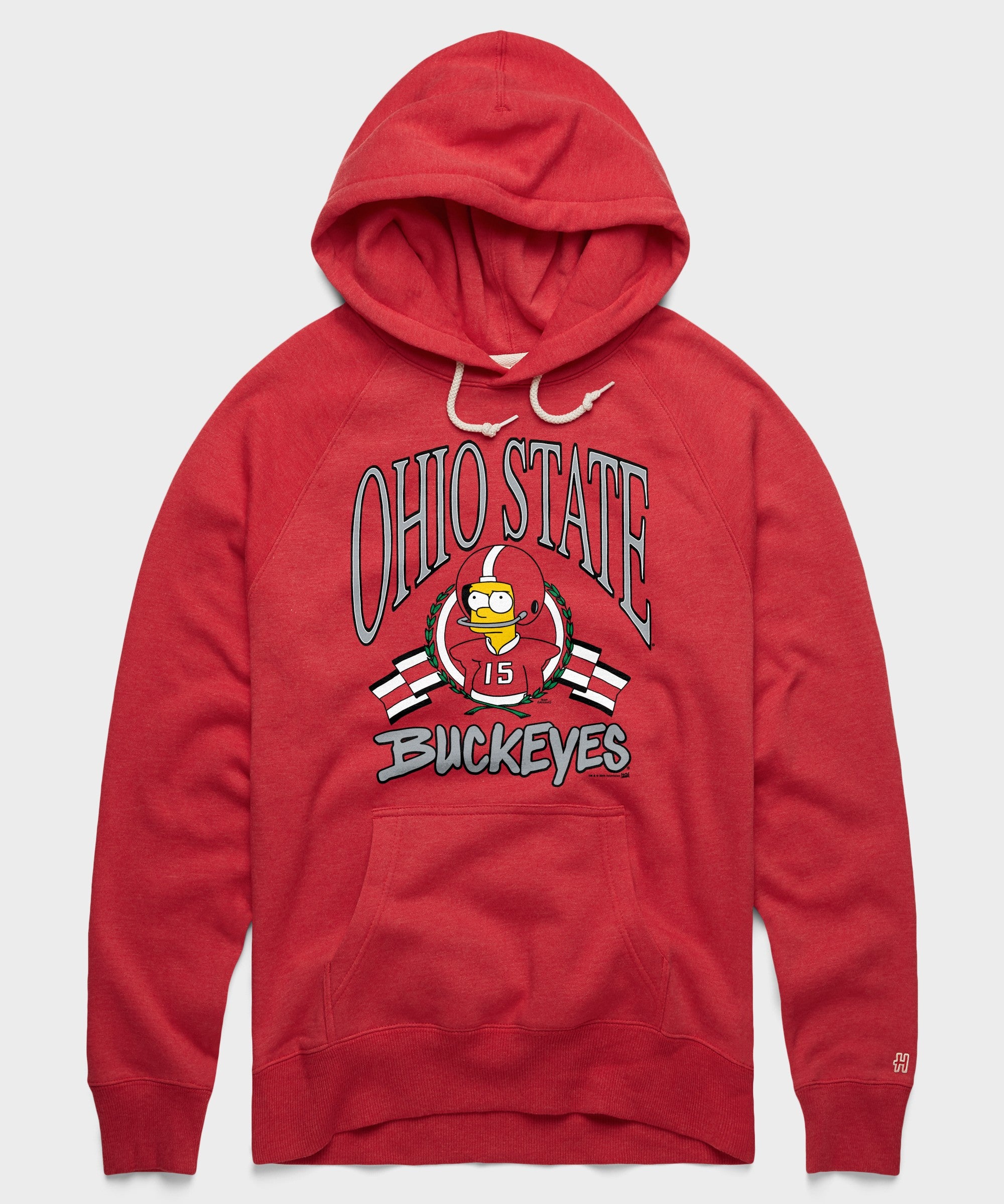 The Simpsons Bart X Ohio State Hoodie