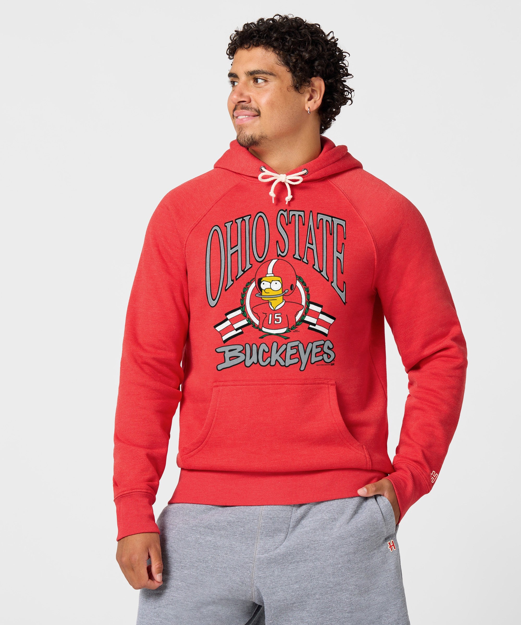 The Simpsons Bart X Ohio State Hoodie