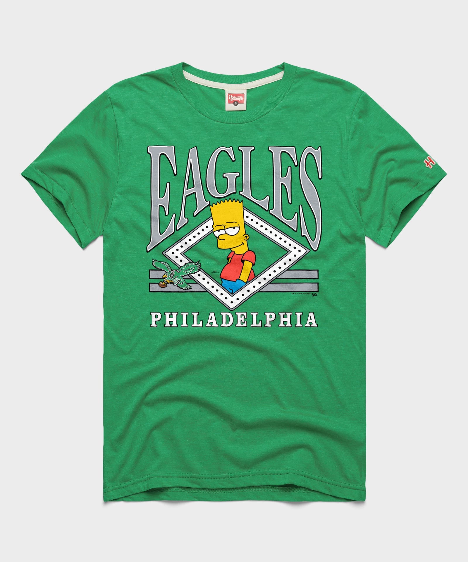 The Simpsons Bart X Philadelphia Eagles