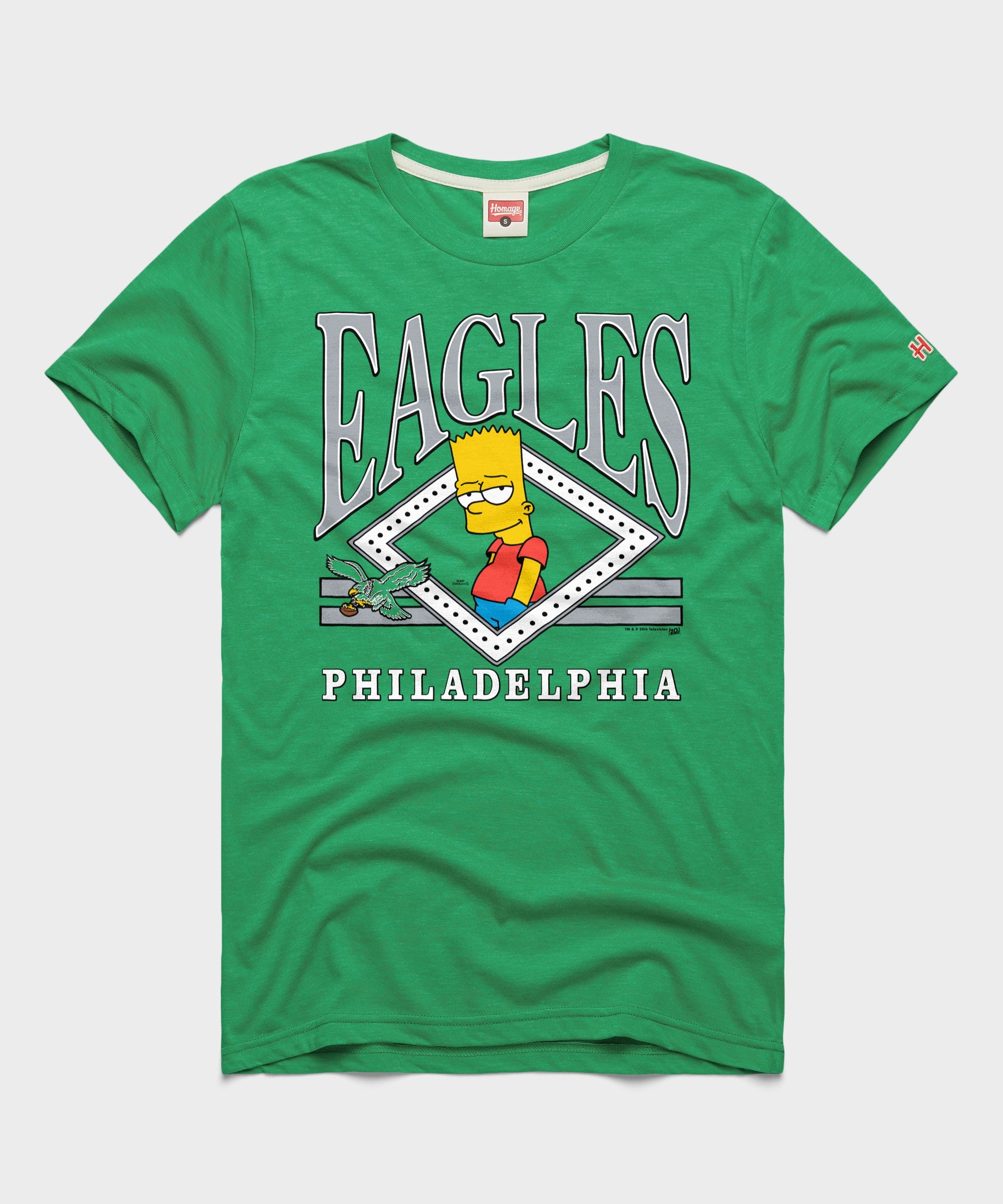 The Simpsons Bart X Philadelphia Eagles