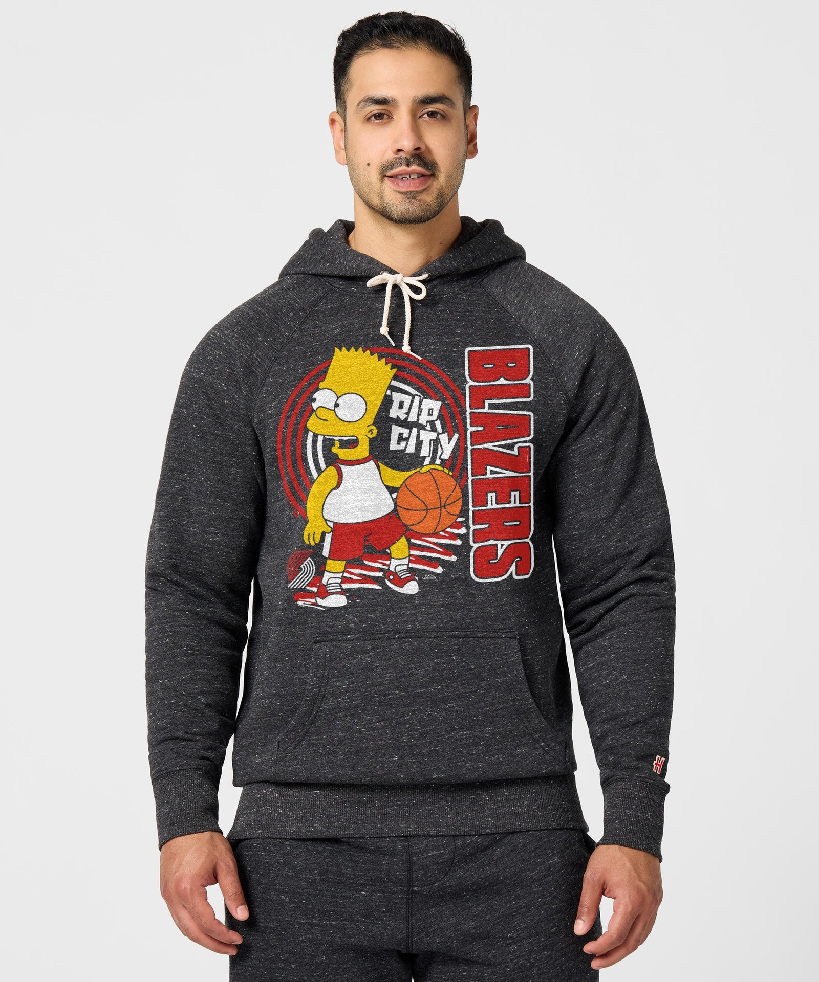The Simpsons Bart X Portland Trail Blazers Hoodie