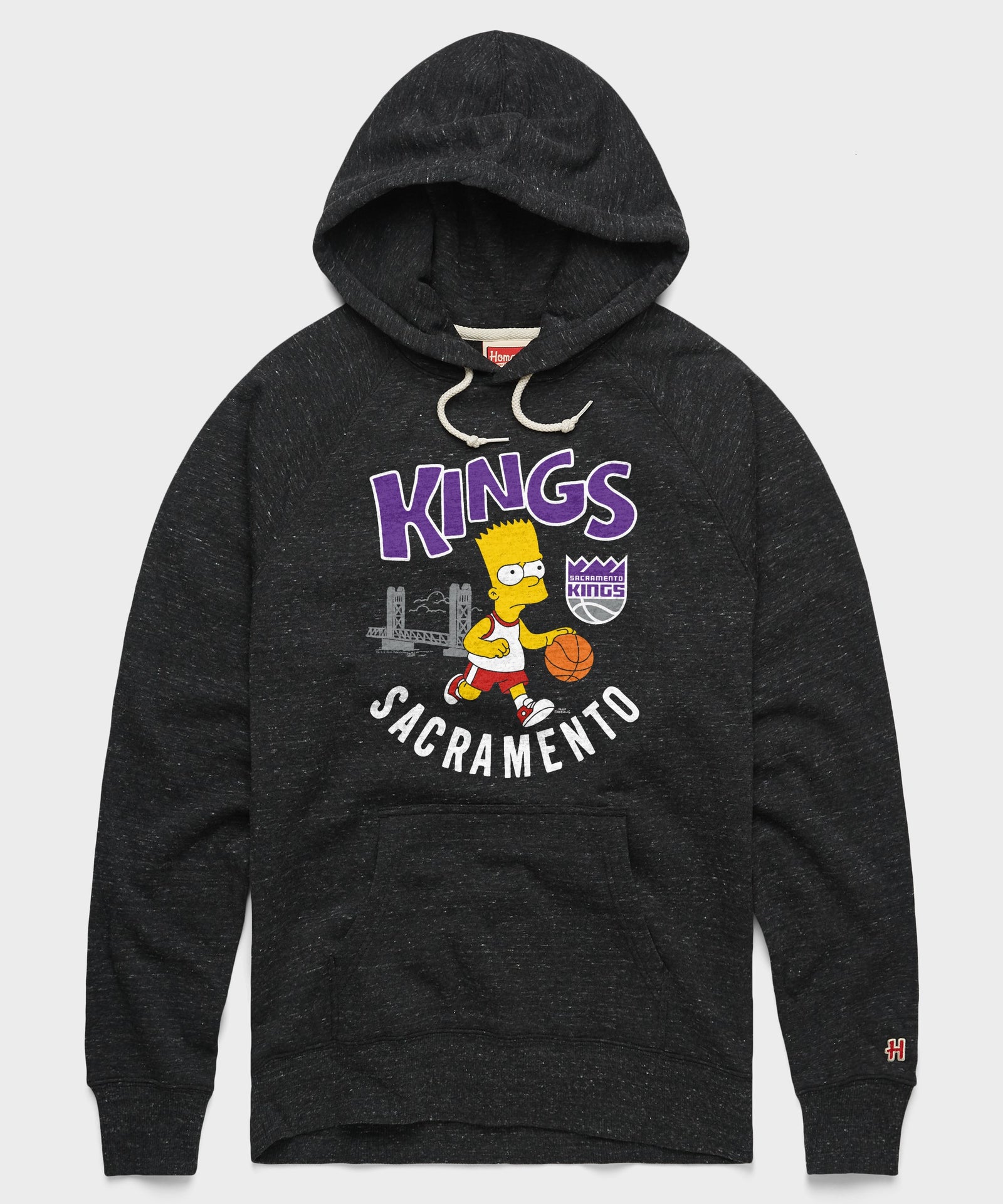 The Simpsons Bart X Sacramento Kings Hoodie