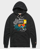 The Simpsons Bart X San Antonio Spurs Hoodie