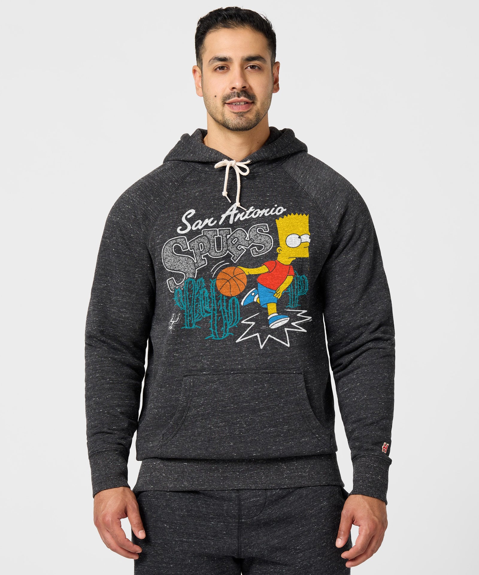 The Simpsons Bart X San Antonio Spurs Hoodie