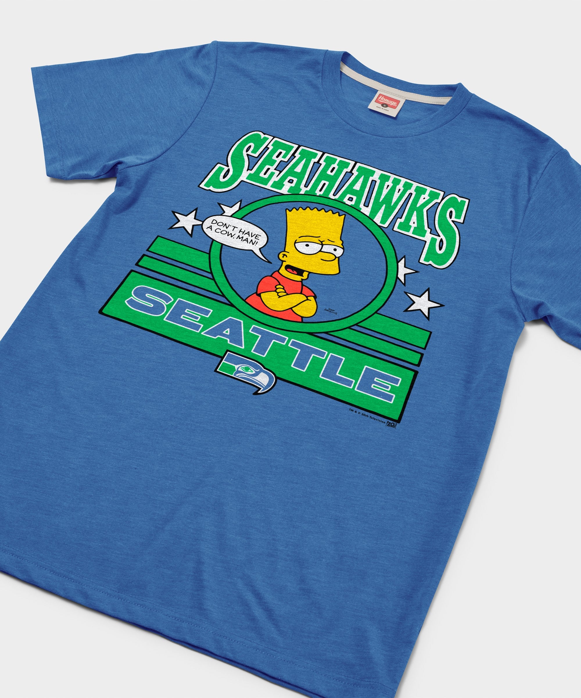 The Simpsons Bart X Seattle Seahawks